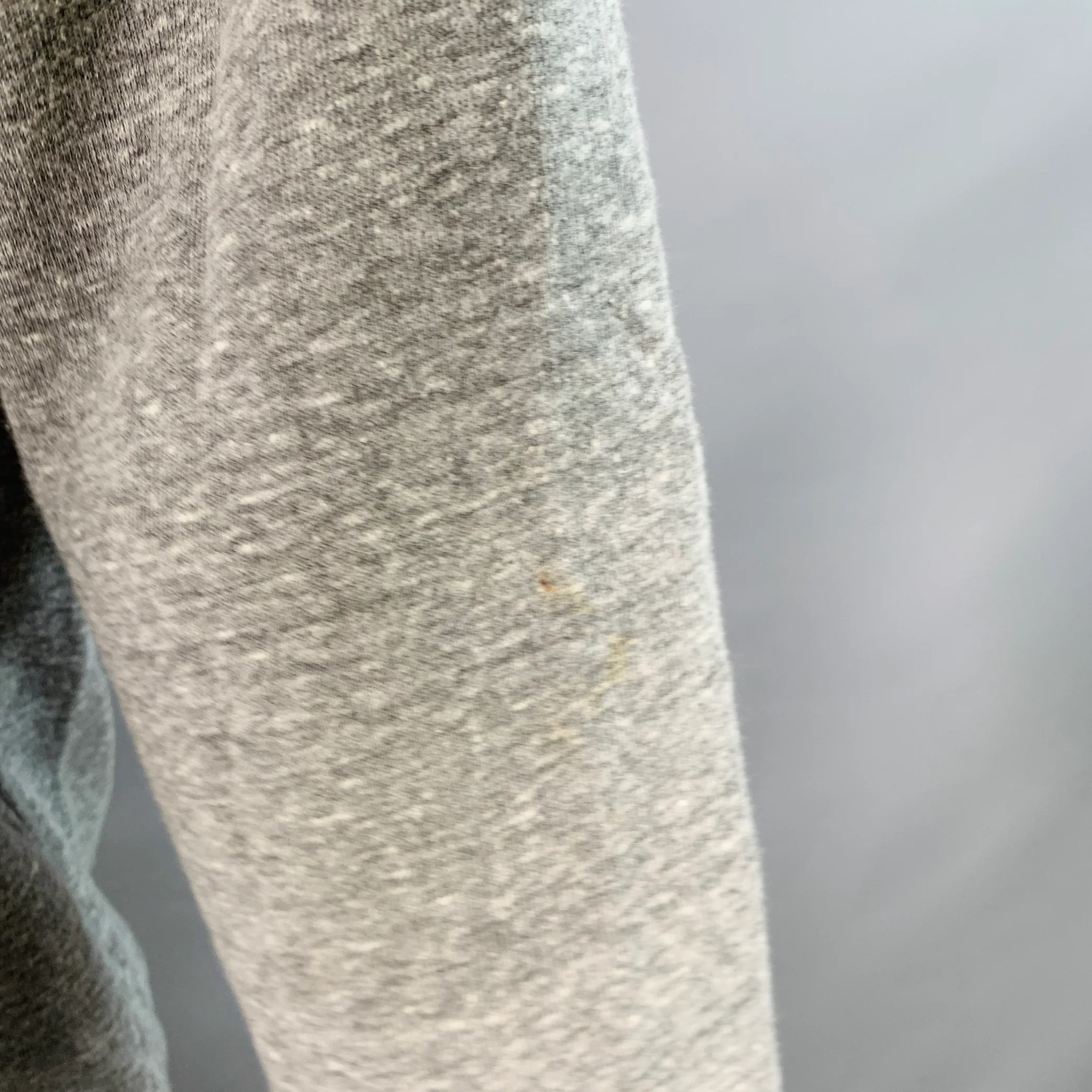 OUR LEGACY Size S Grey Heather Cotton Blend Hoodie Sweatshirt - Image 4