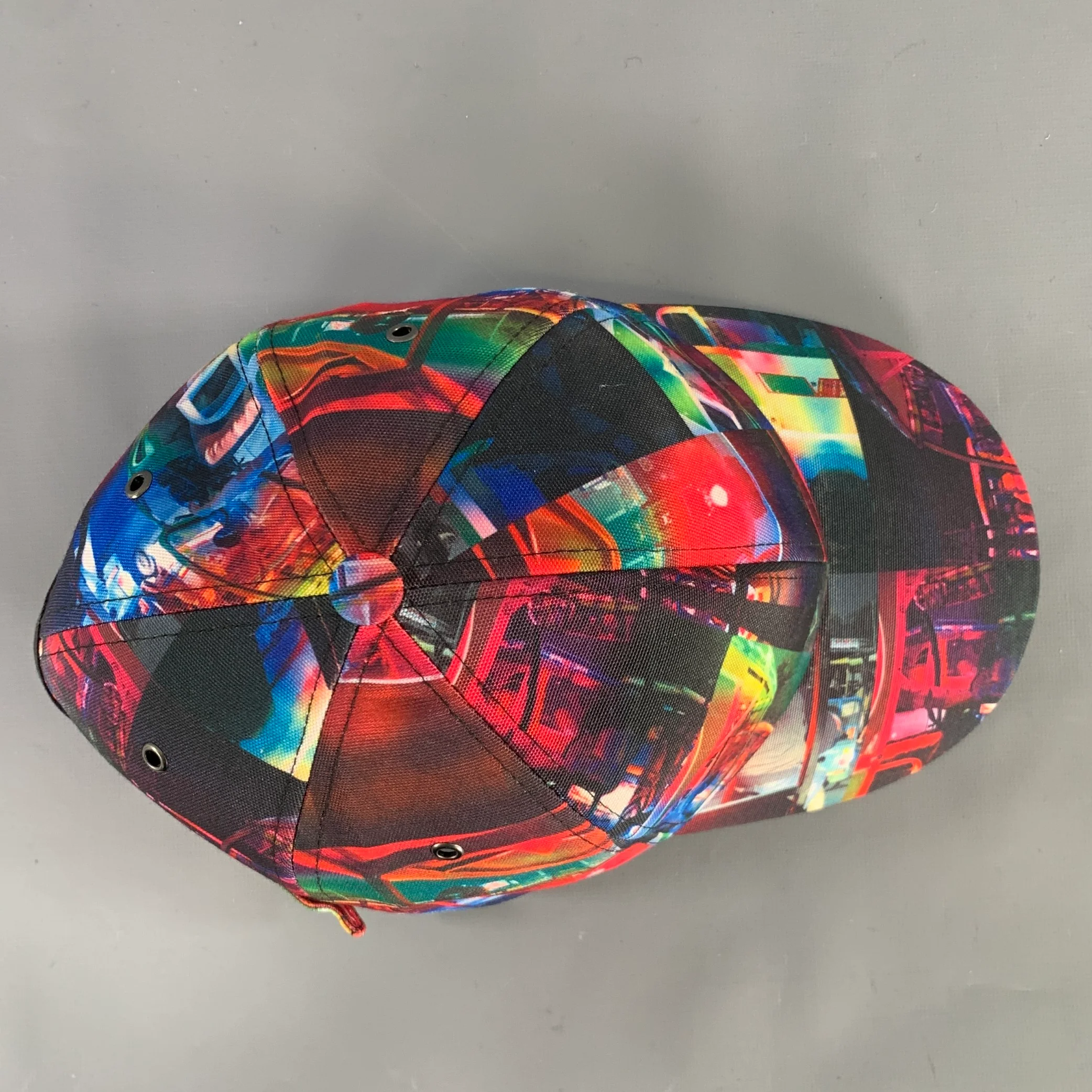 PAUL SMITH Multi-Color Print Canvas Polyester Hats - Image 8
