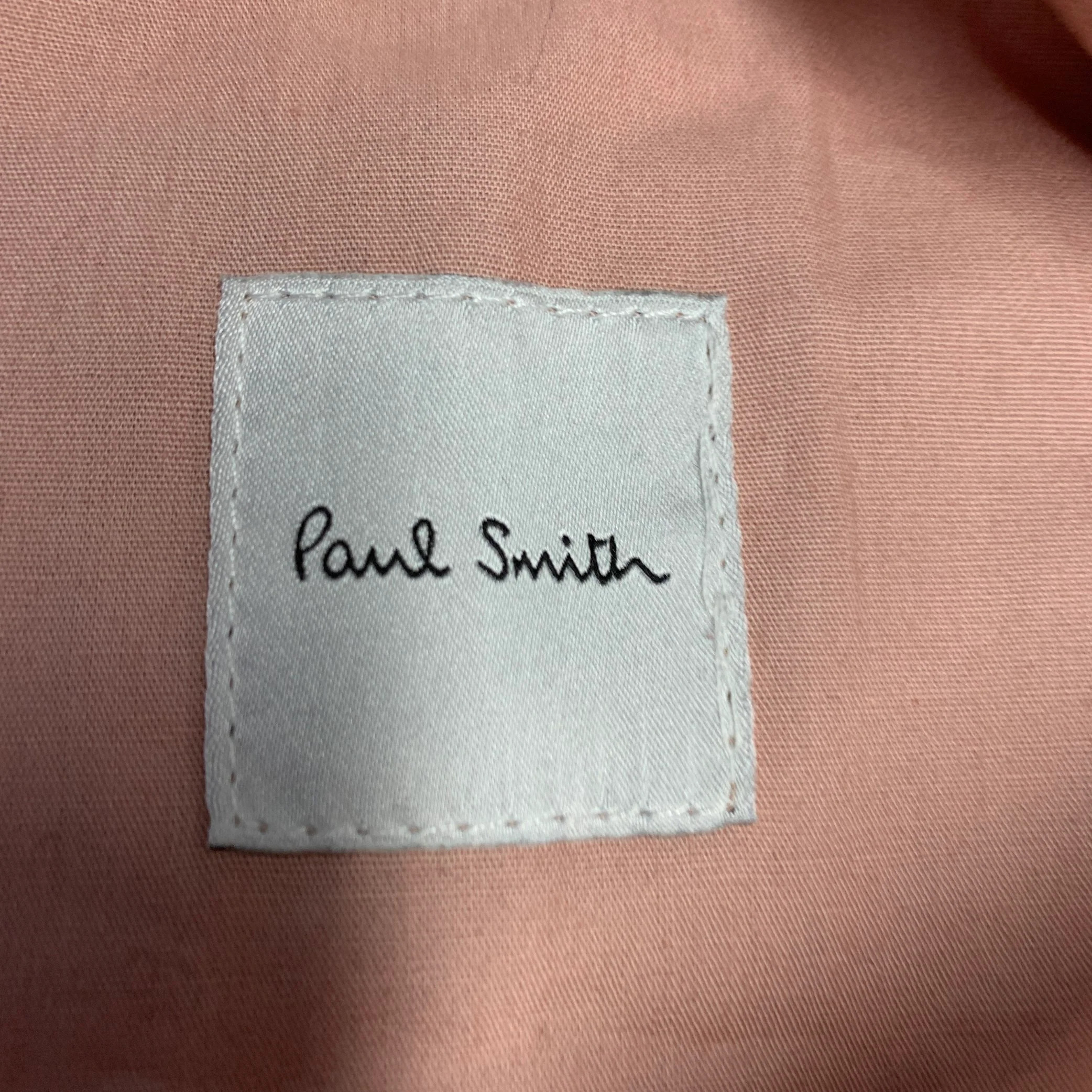 PAUL SMITH Size 2 Black Wool Twill Pleated Tapered Dress Pants - Image 5