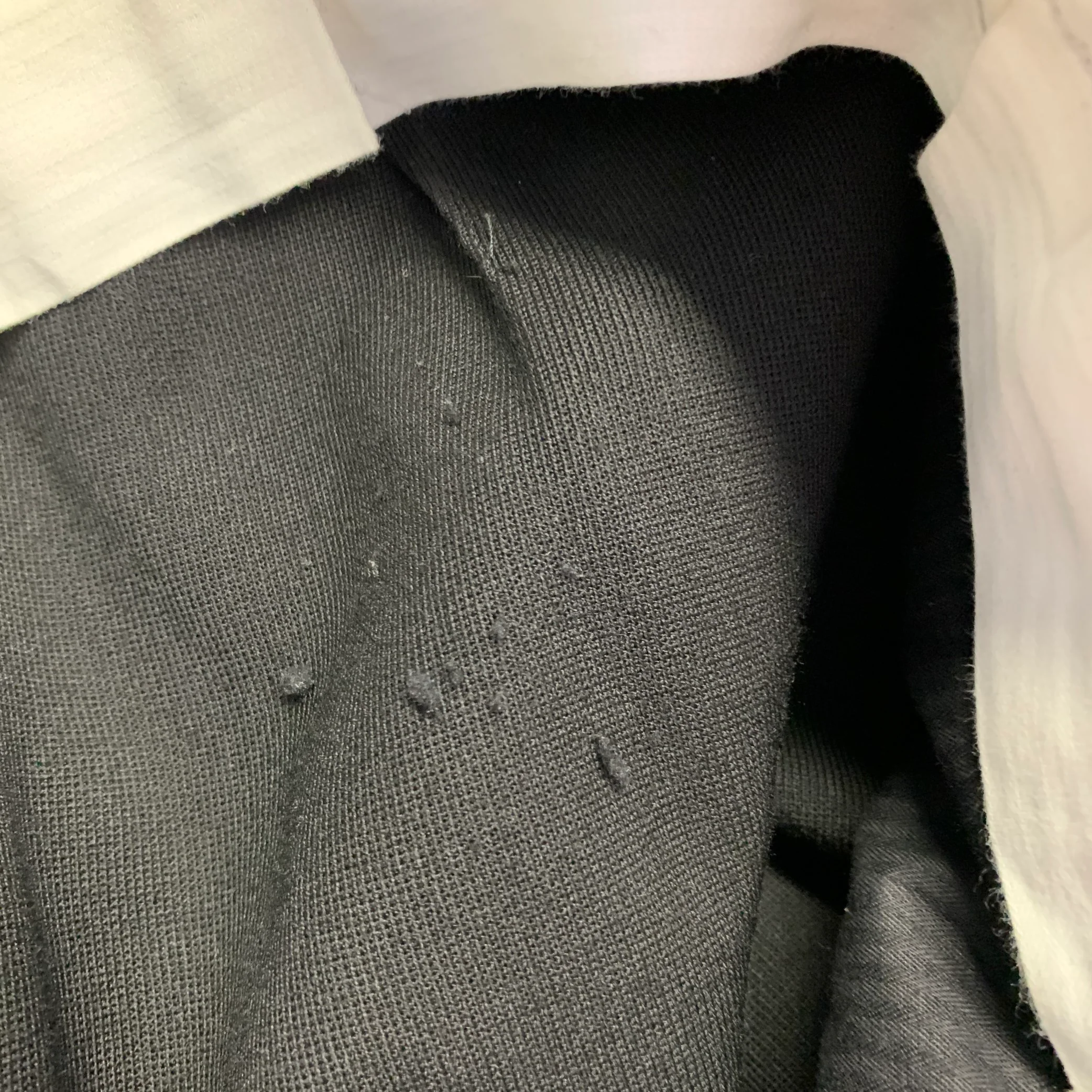 PAUL SMITH Size 2 Black Wool Twill Pleated Tapered Dress Pants - Image 7