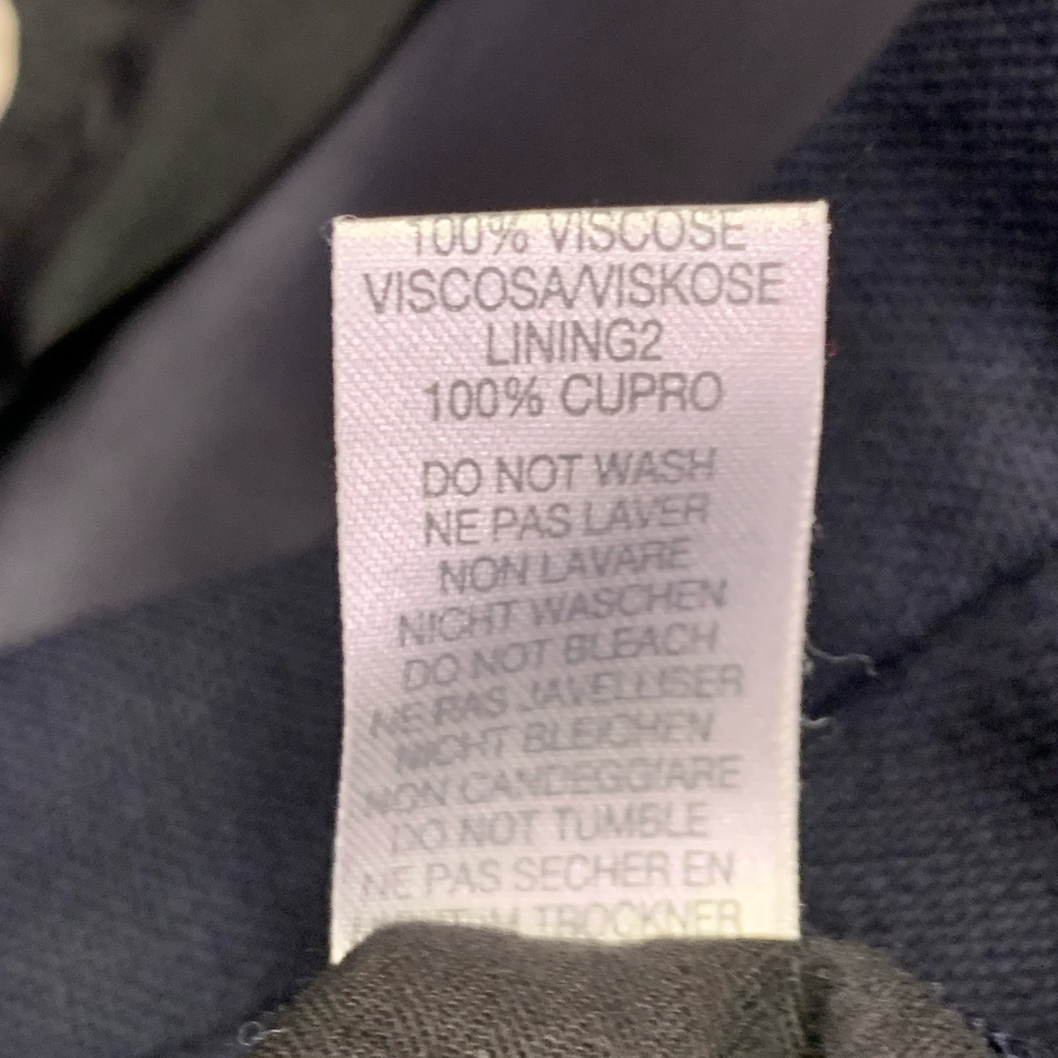PAUL SMITH Size 32 Navy Wool Tapered Zip Fly Dress Pants - Image 7