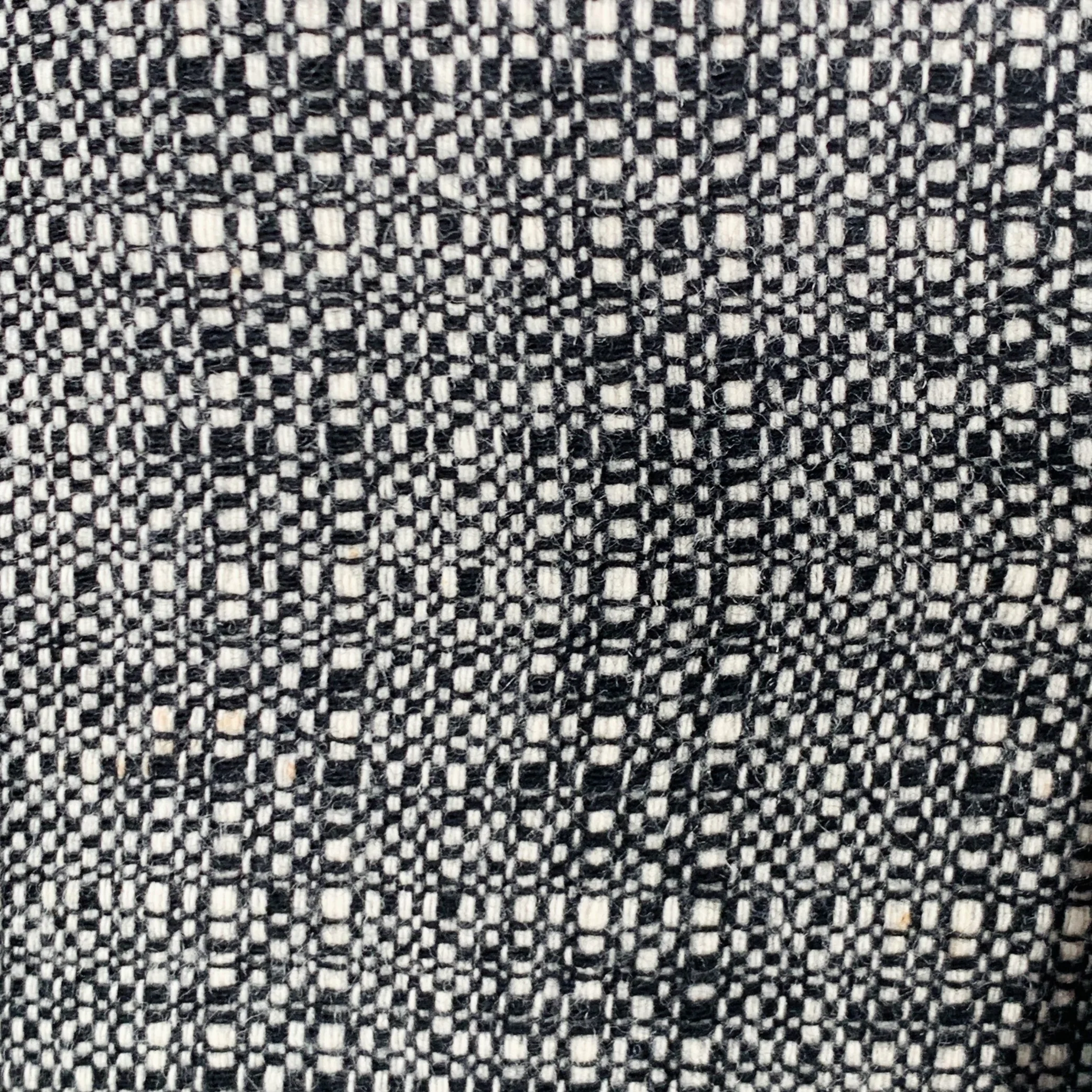 PAUL SMITH Size 36 Black White Woven Wool Notch Lapel Sport Coat - Image 2