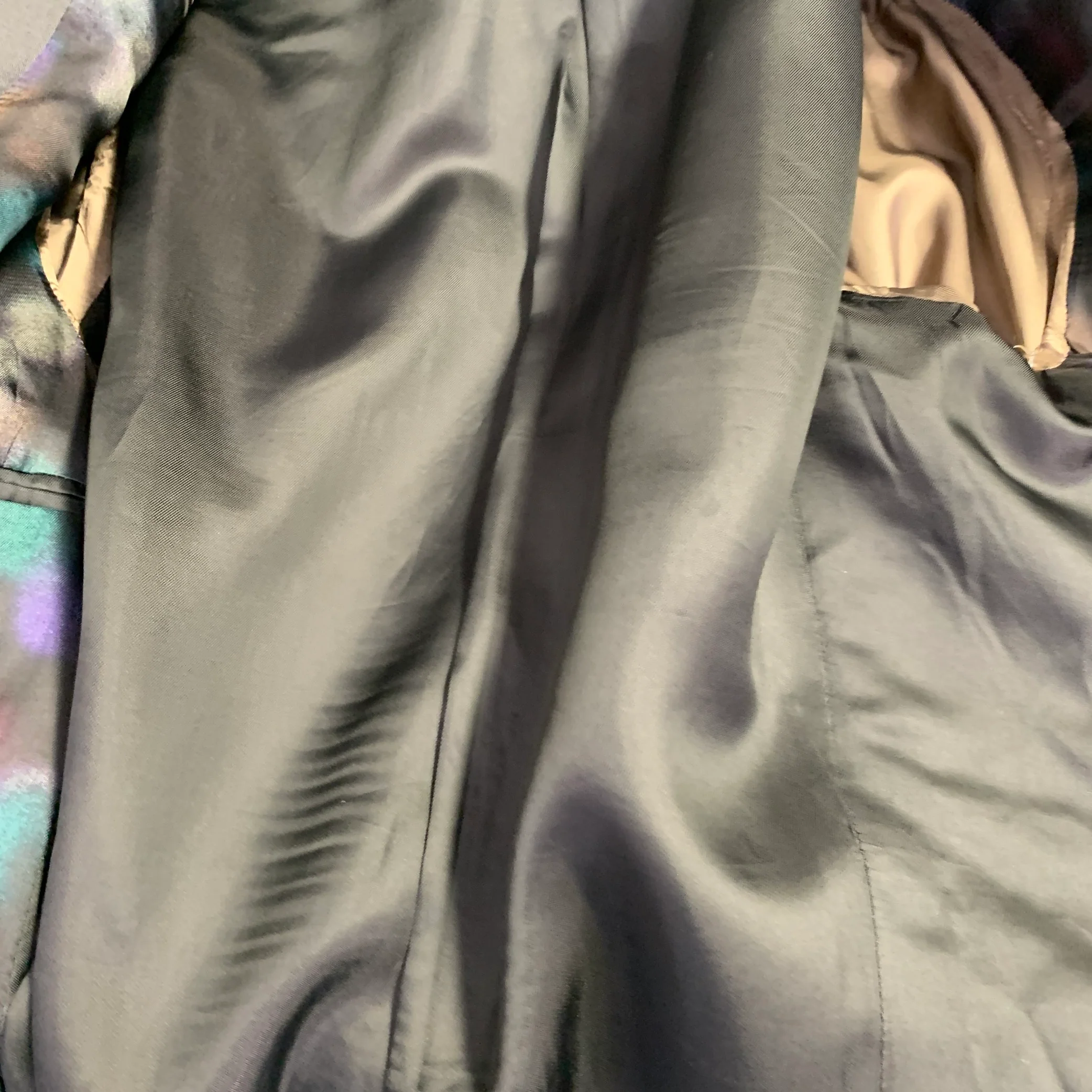 PAUL SMITH Size 38 Grey Wool Mohair Single Breasted Sport Coat - Image 7