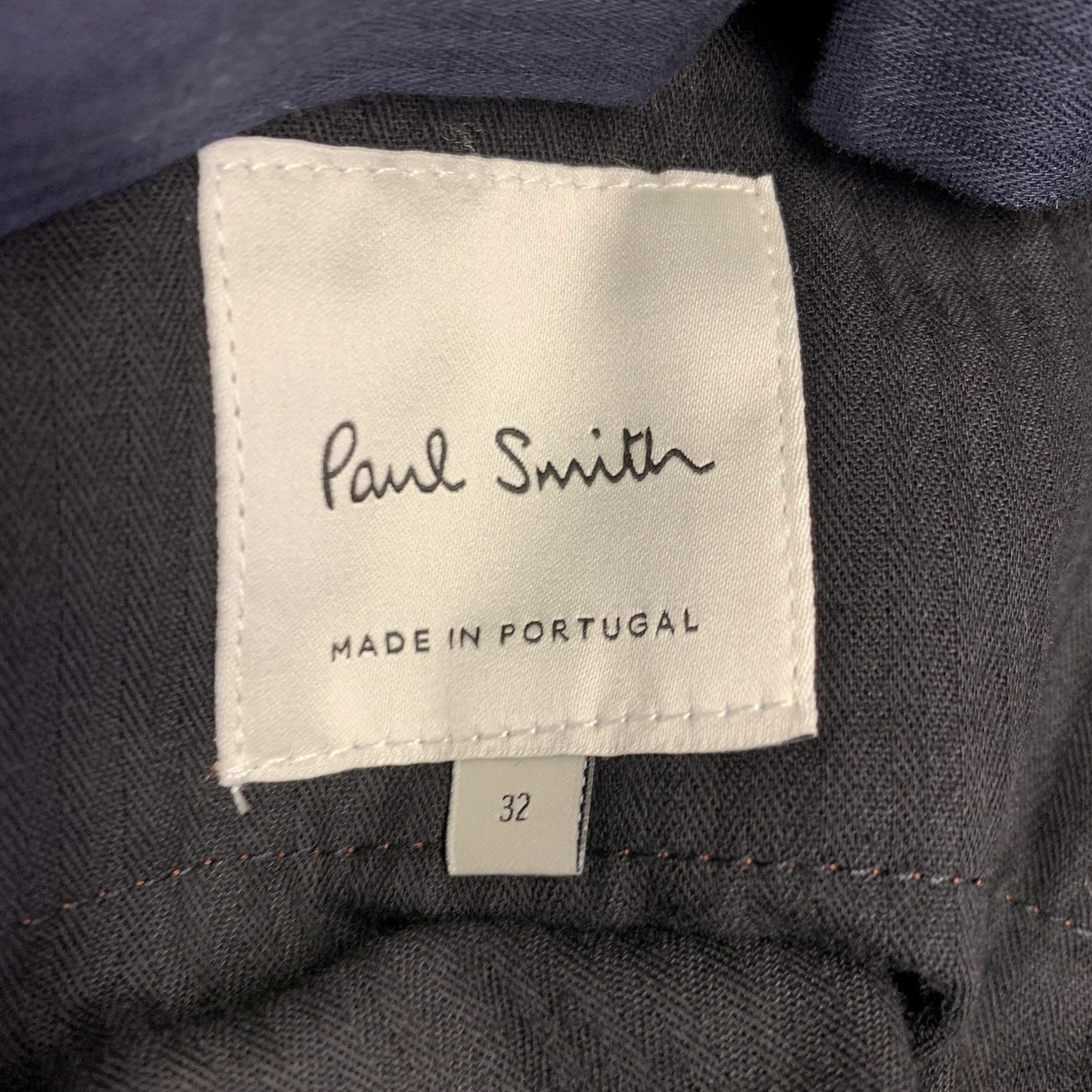 PAUL SMITH Size 38 Kensington Brown Wool Cashmere Notch Lapel Suit - Image 12