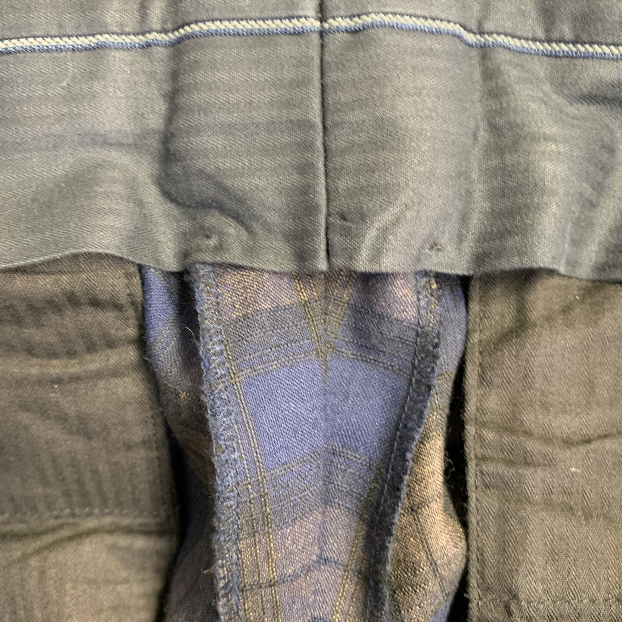 PAUL SMITH Size 38 Soho Navy Brown Plaid Wool Notch Lapel Suit - Image 11