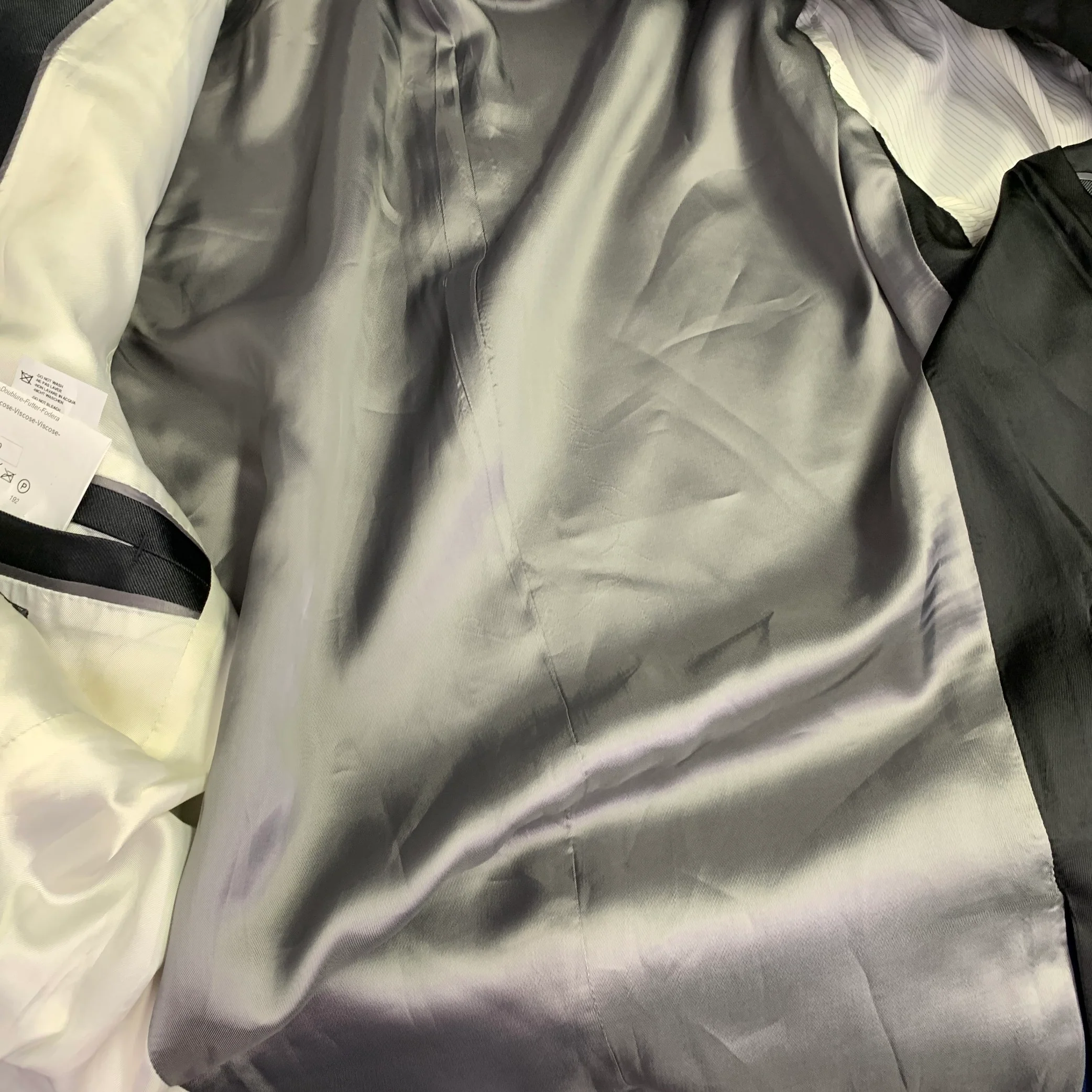 PAUL SMITH Size 40 Navy Black Wool Mohair Tuxedo - Image 10