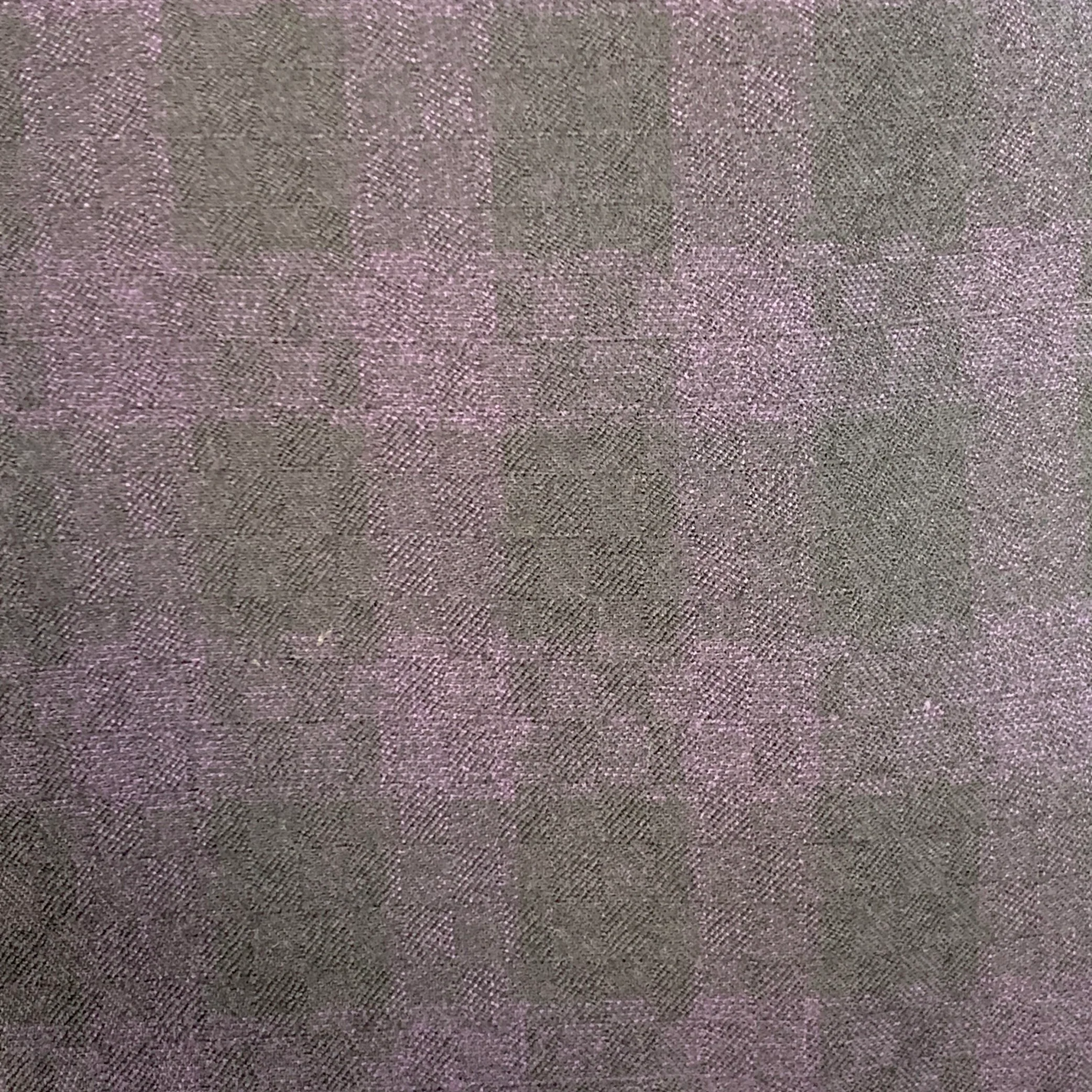 PAUL SMITH Size 44 Soho Purple Black Plaid Wool Notch Lapel Sport Coat - Image 2