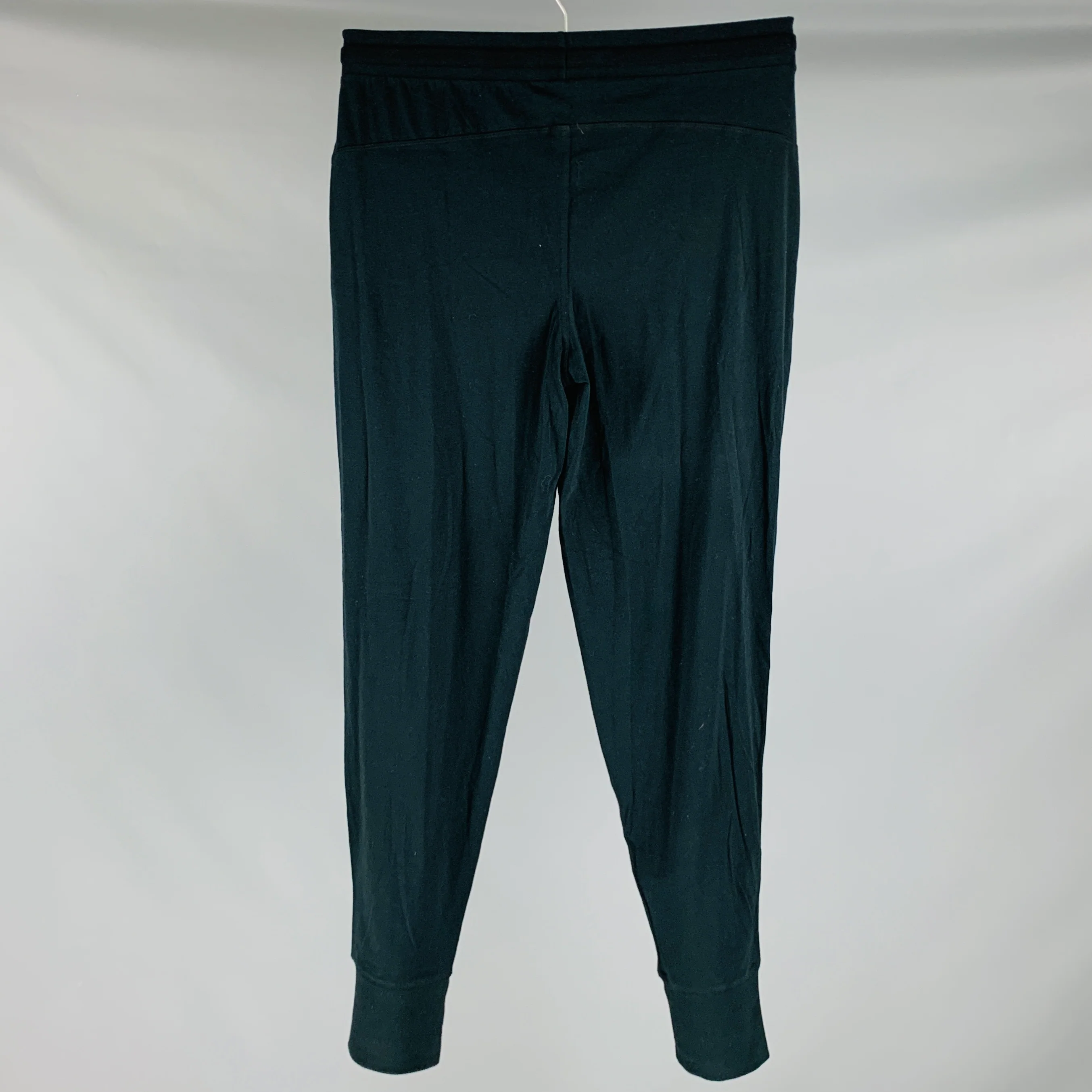 PAUL SMITH Size L Navy Cotton Sweatpants Casual Pants - Image 2