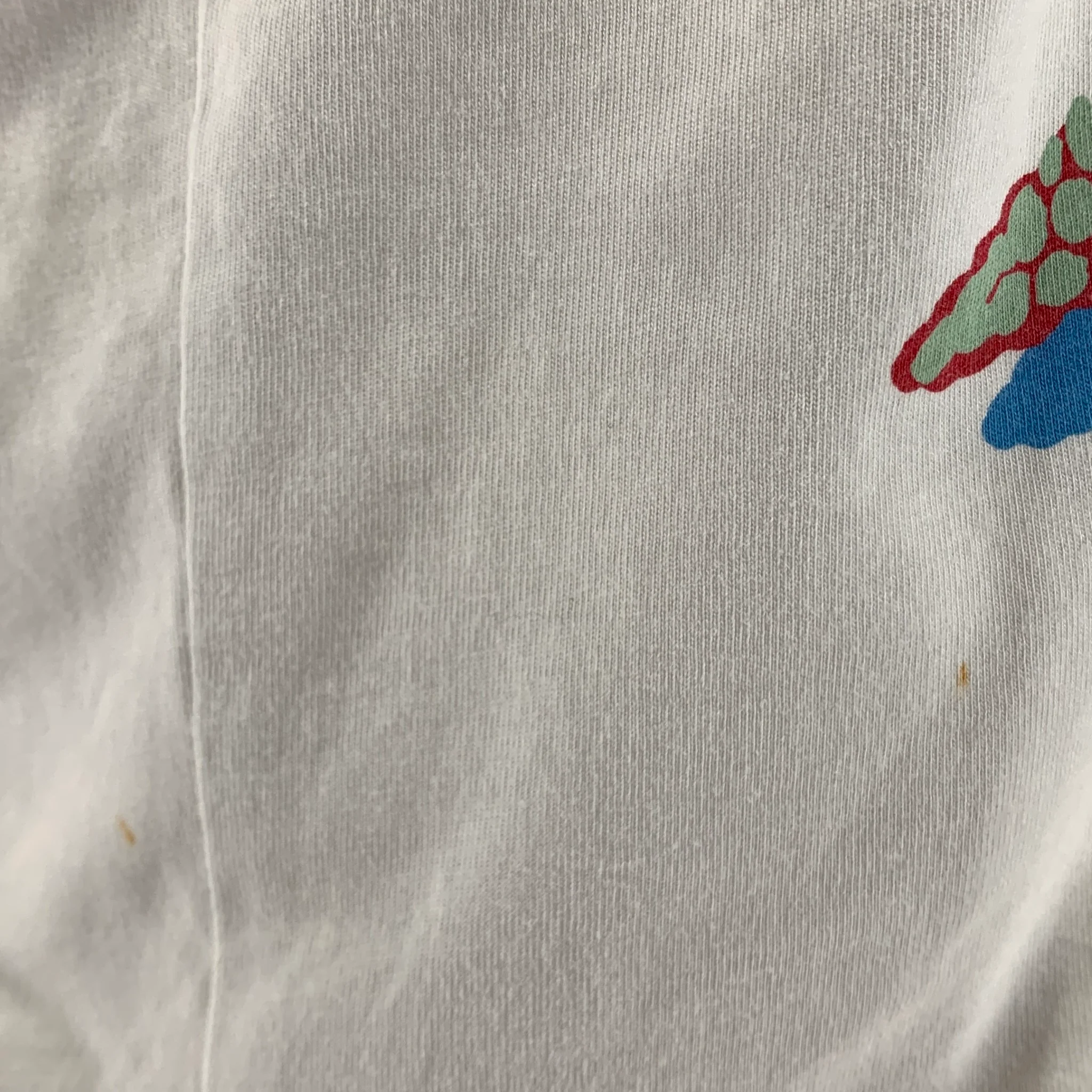 PAUL SMITH Size L White Blue Red Cartoon Cotton T-shirt - Image 6