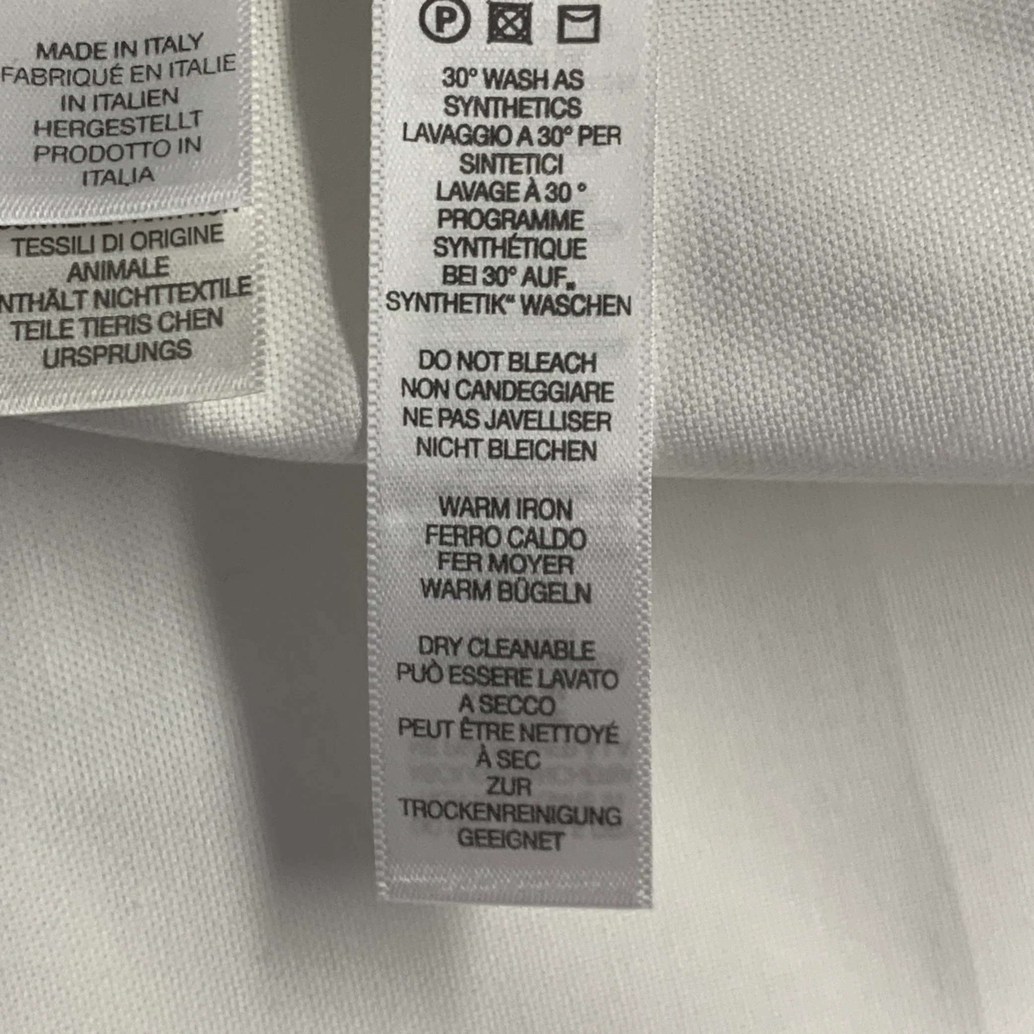 PAUL SMITH Size L White Contrast Trim Cotton One Pocket Long Sleeve Shirt - Image 9