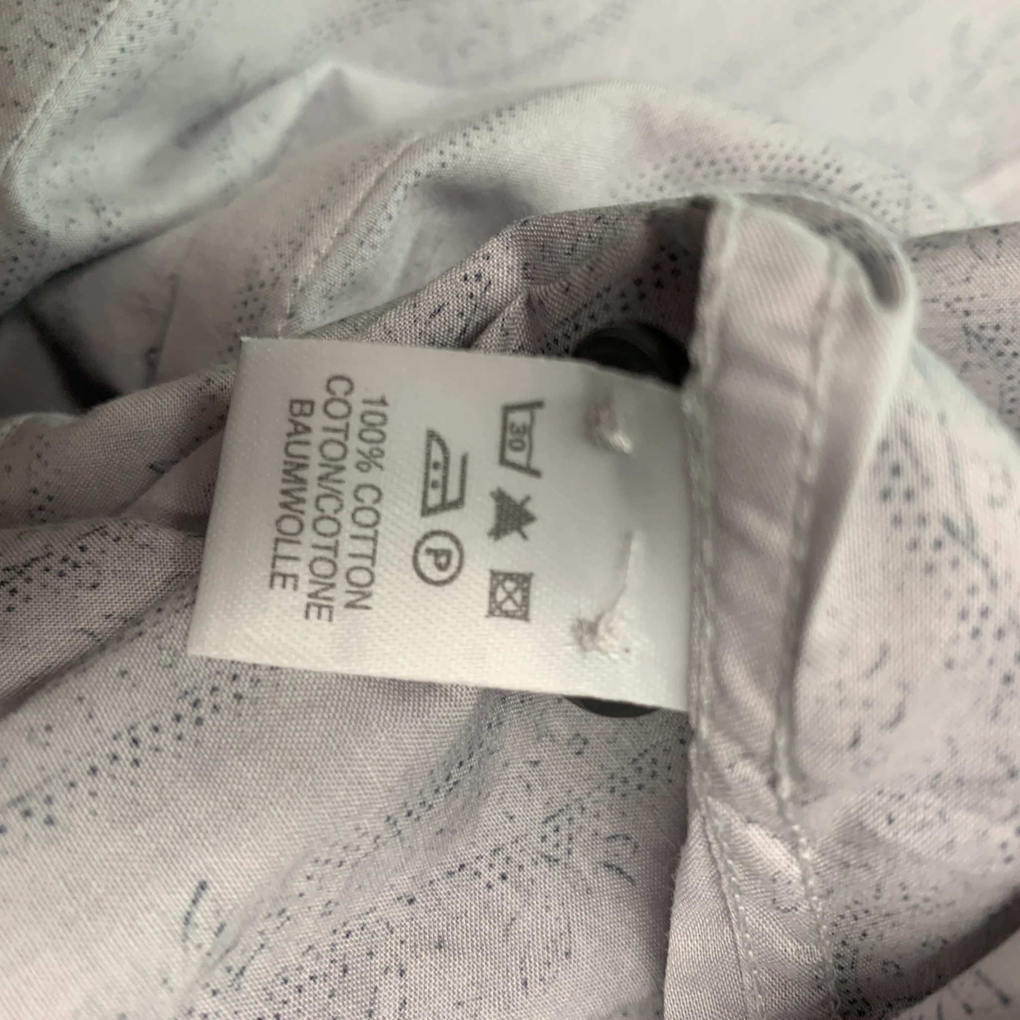 PAUL SMITH Size M Purple Lavender Floral Cotton Long Sleeve Shirt - Image 7