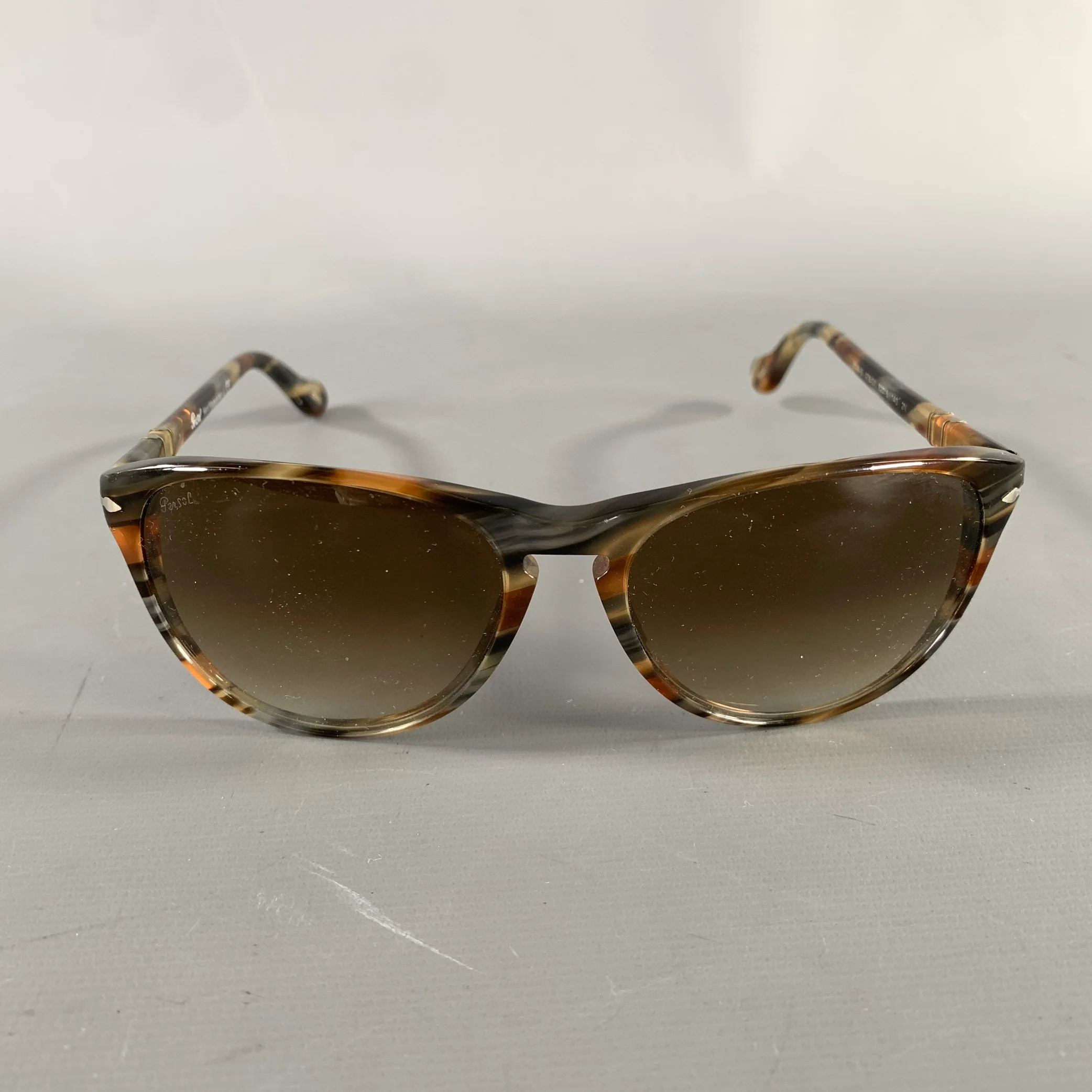 PERSOL Brown PO3038S Acetate Sunglasses