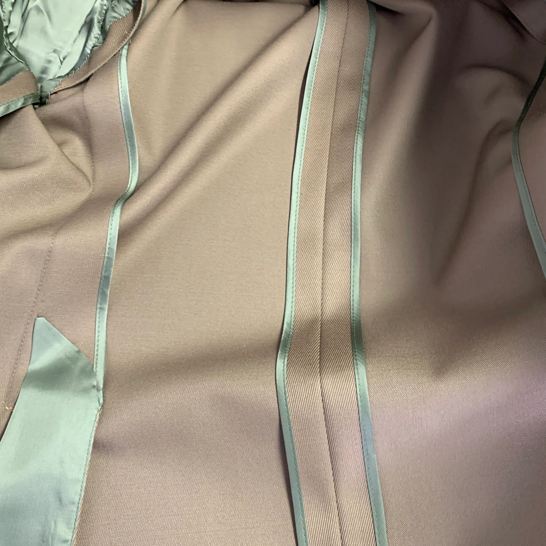 PHINEAS COLE Size 38 Tan Three Piece Notch Lapel Suit - Image 9