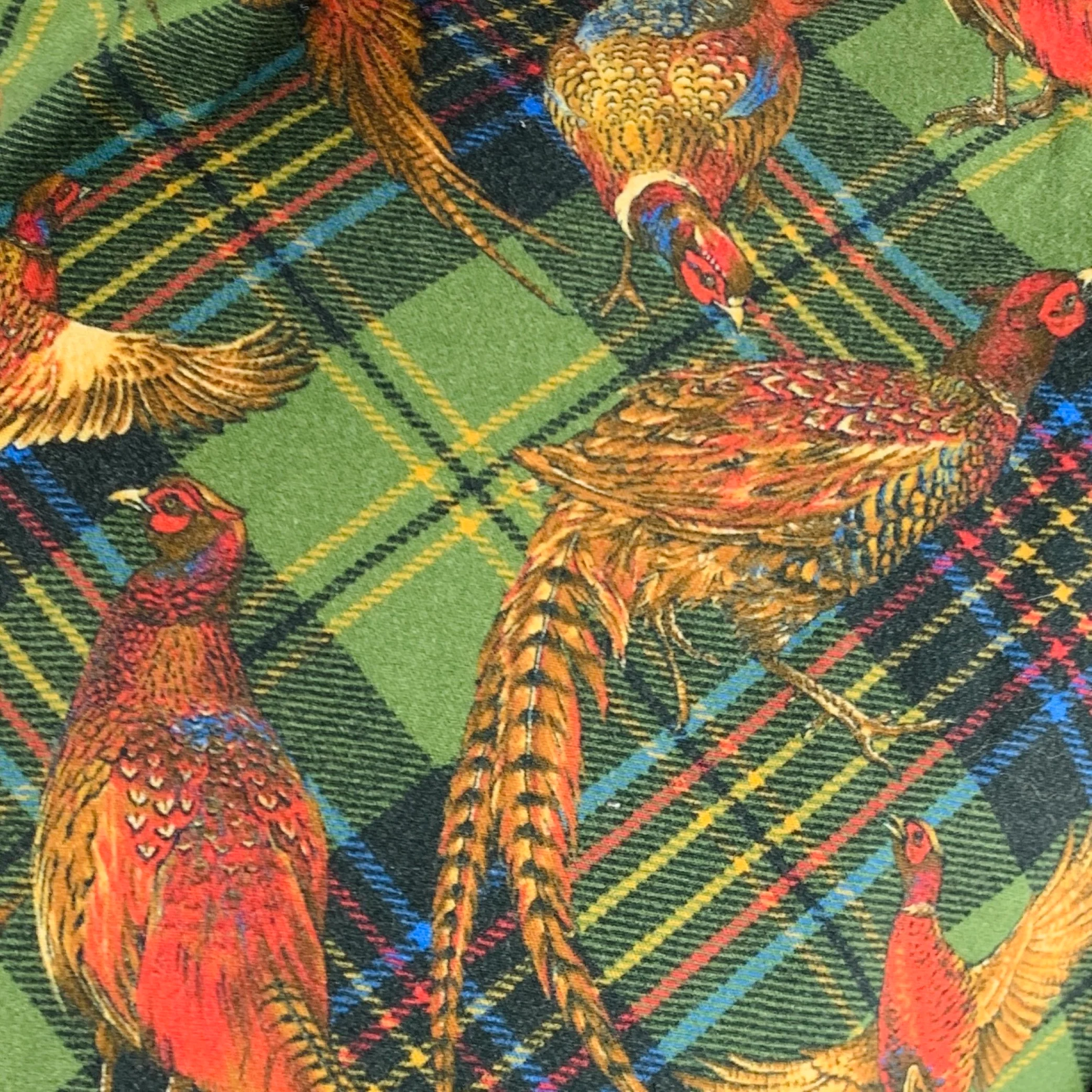 PHINEAS COLE Size M Green Multi Color Plaid Cotton Button Up Long Sleeve Shirt - Image 2
