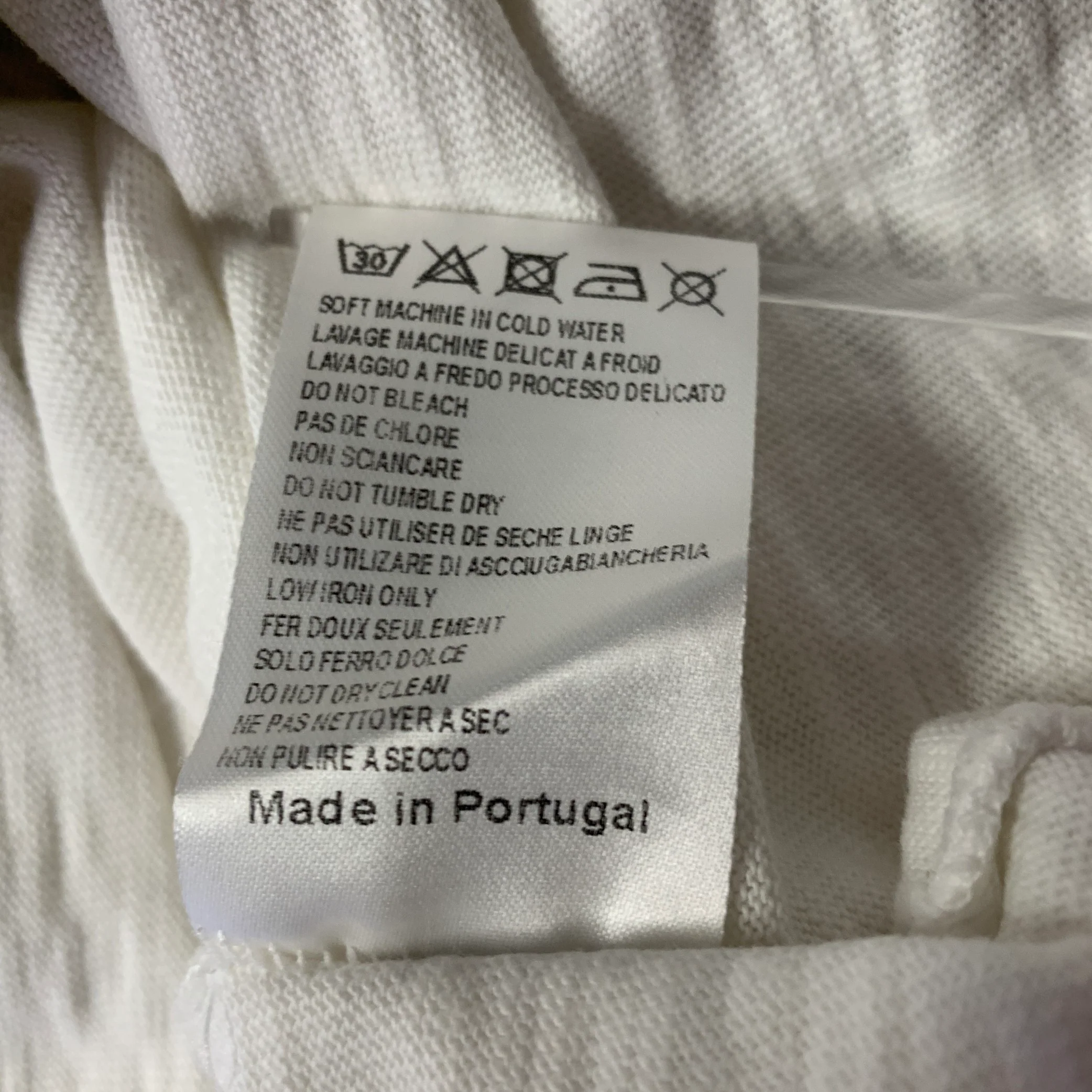 PIERRE BALMAIN Size XL White Black Graphic Cotton Scoop Neck T-shirt - Image 7