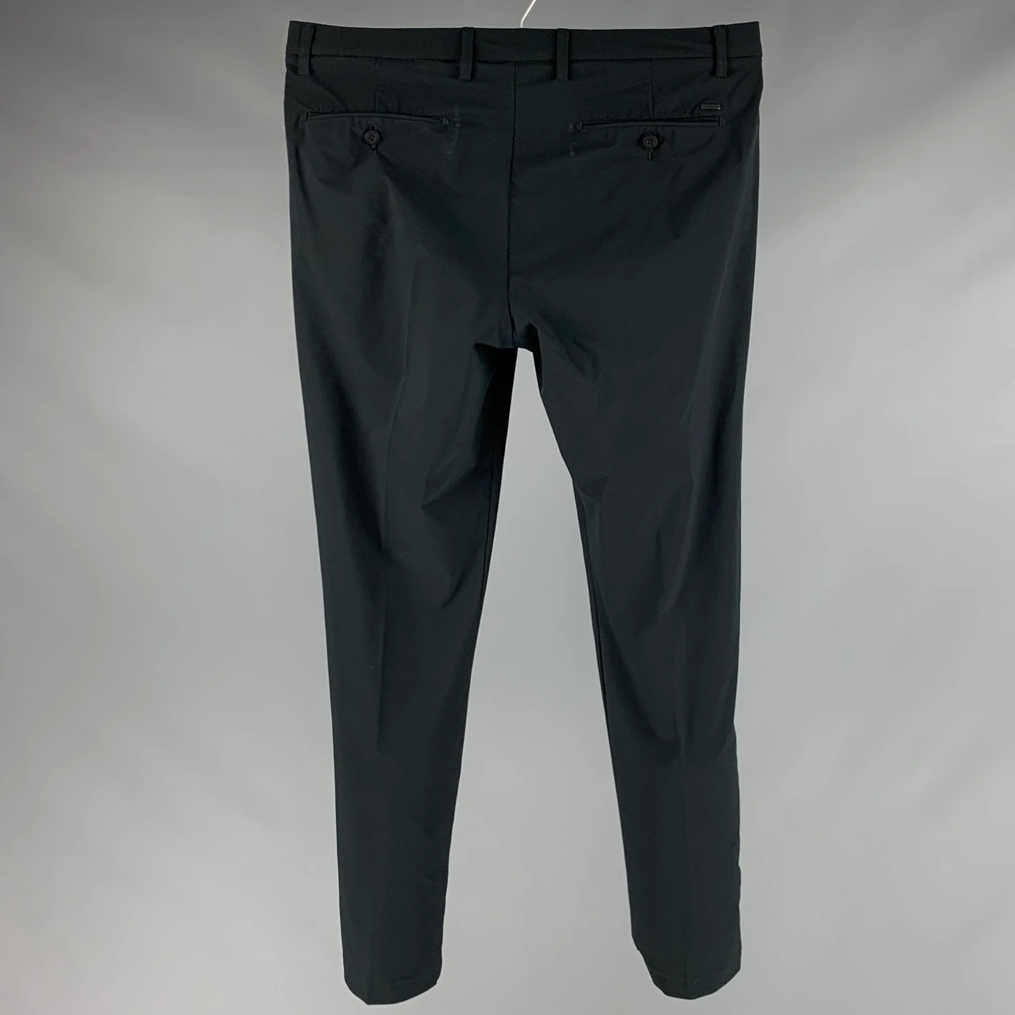 POLO by RALPH LAUREN Size 34 Black Polyester Casual Pants - Image 2