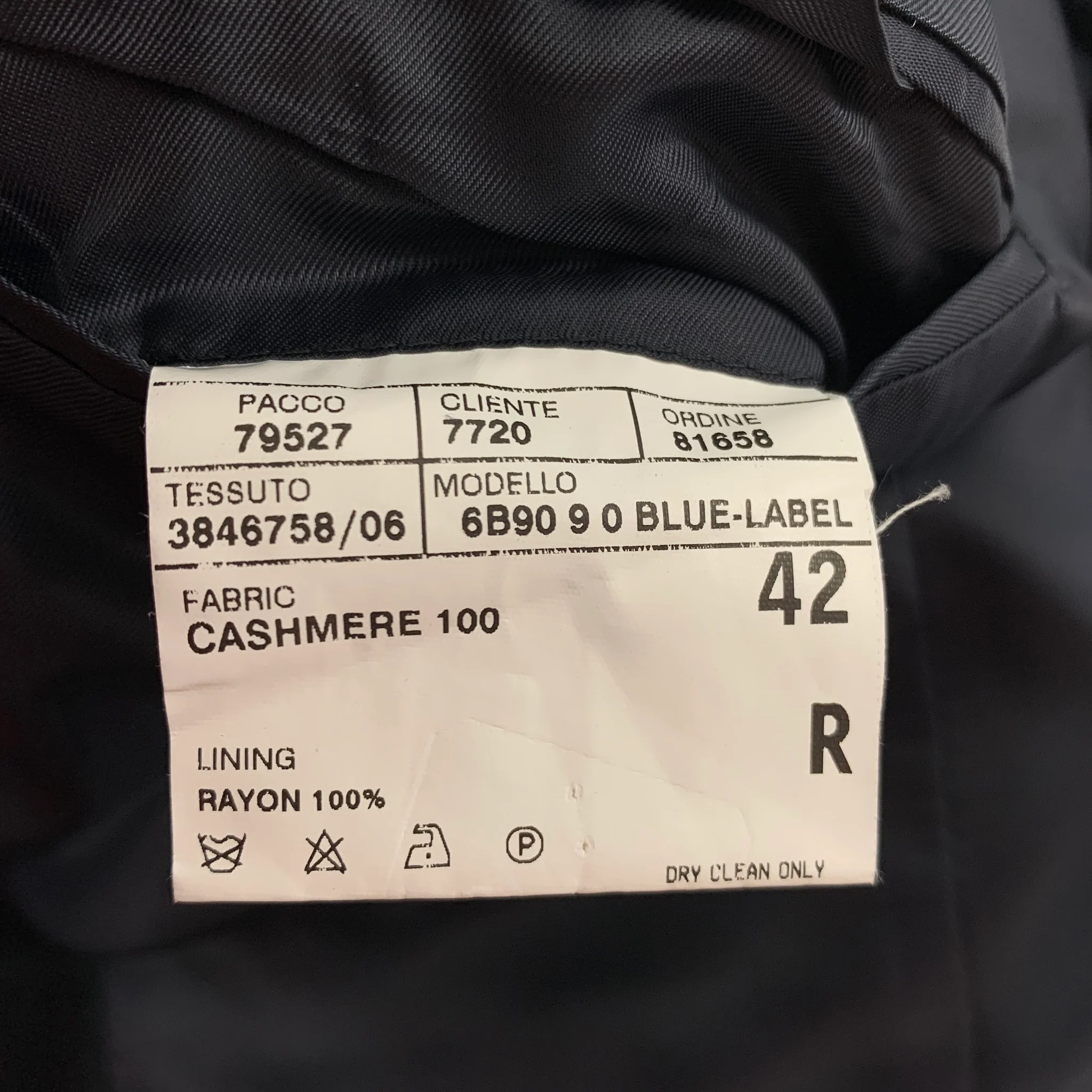 POLO by RALPH LAUREN Size 46 Regular Blackwatch Cashmere Sport Coat - Image 4