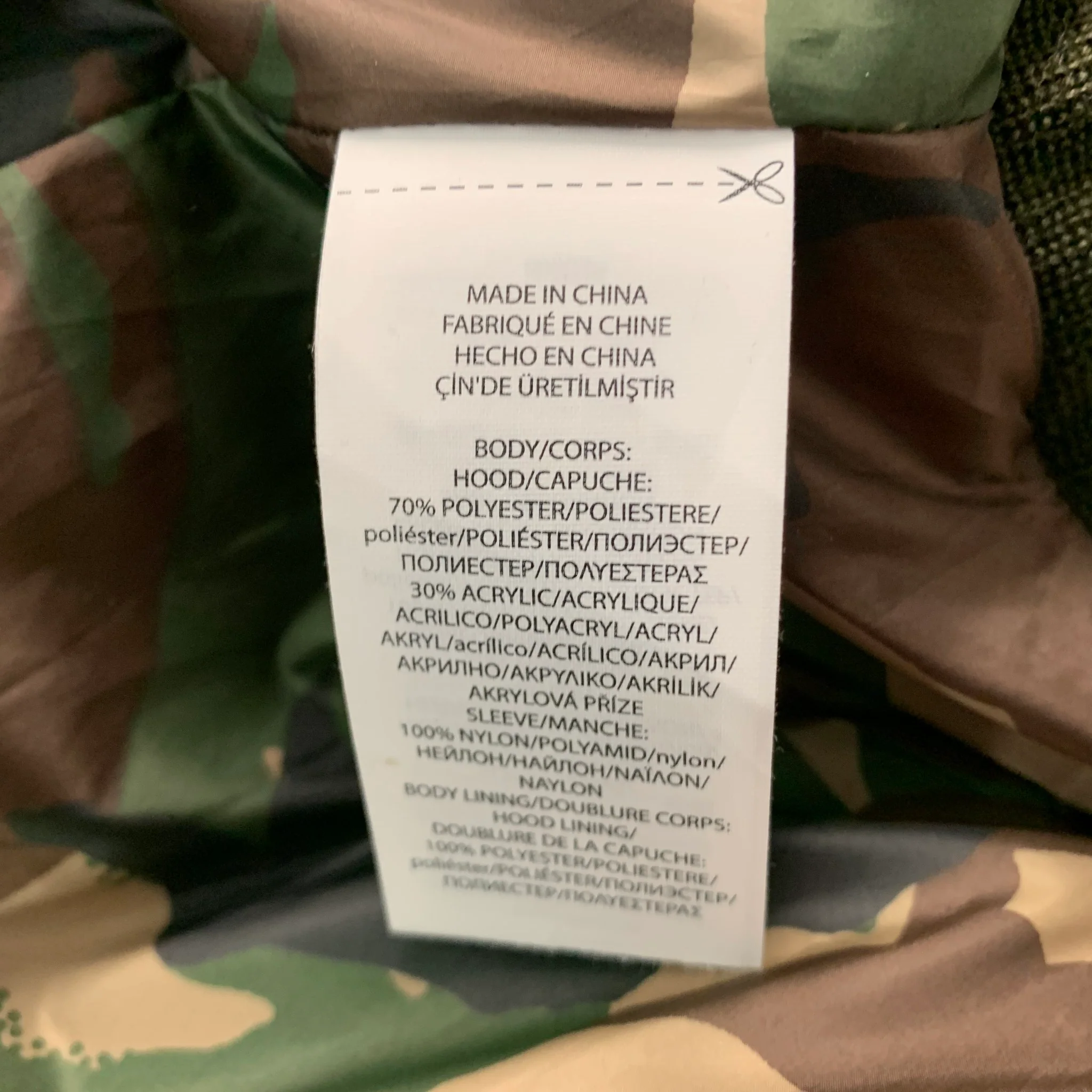 POLO by RALPH LAUREN Size XL Cream Green Jacket - Image 5