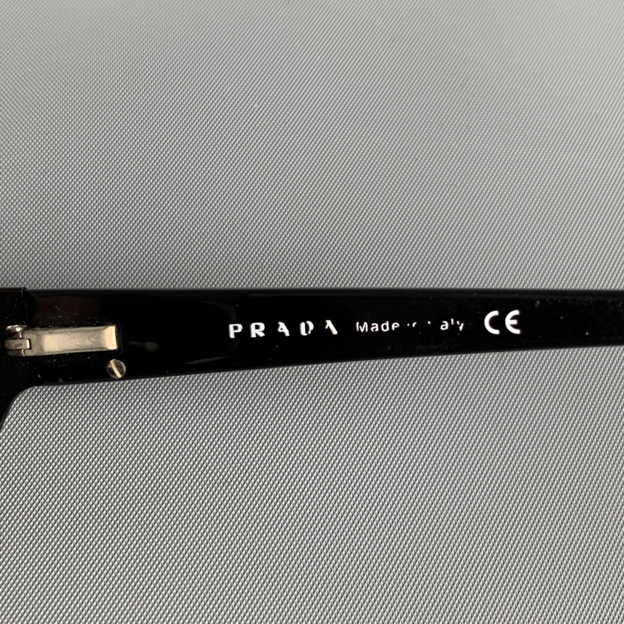 PRADA Black Metal Sunglasses & Eyewear - Image 5