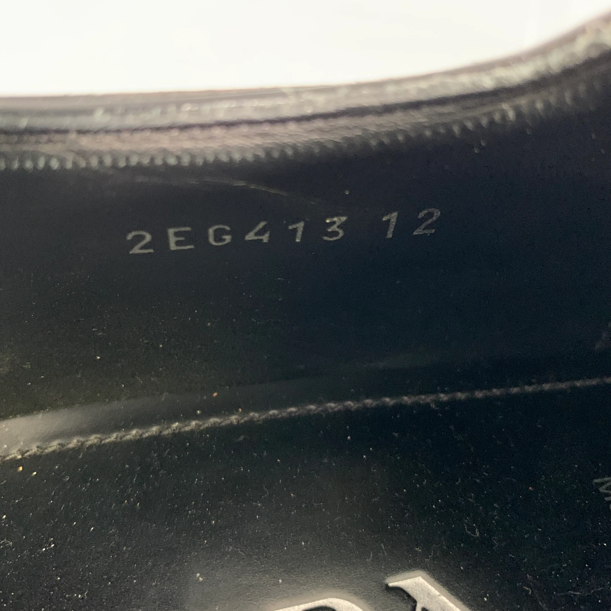 PRADA Size 13 Black Leather Derby Lace Up Shoes - Image 9