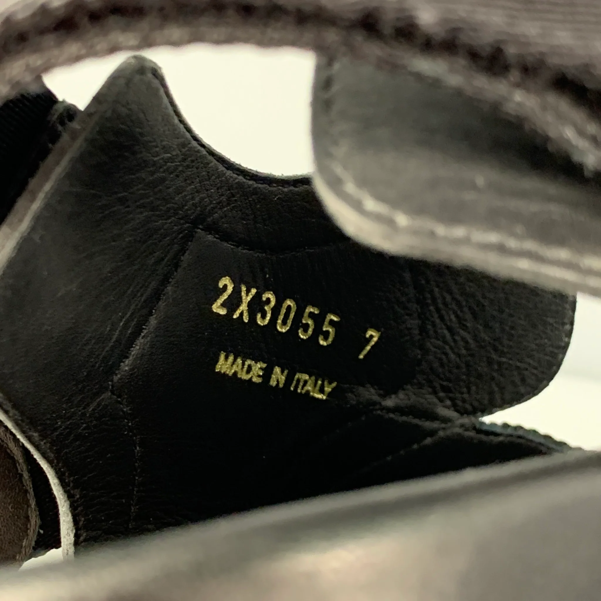 PRADA Size 8 Black Leather Belted Buckle Sandals - Image 7