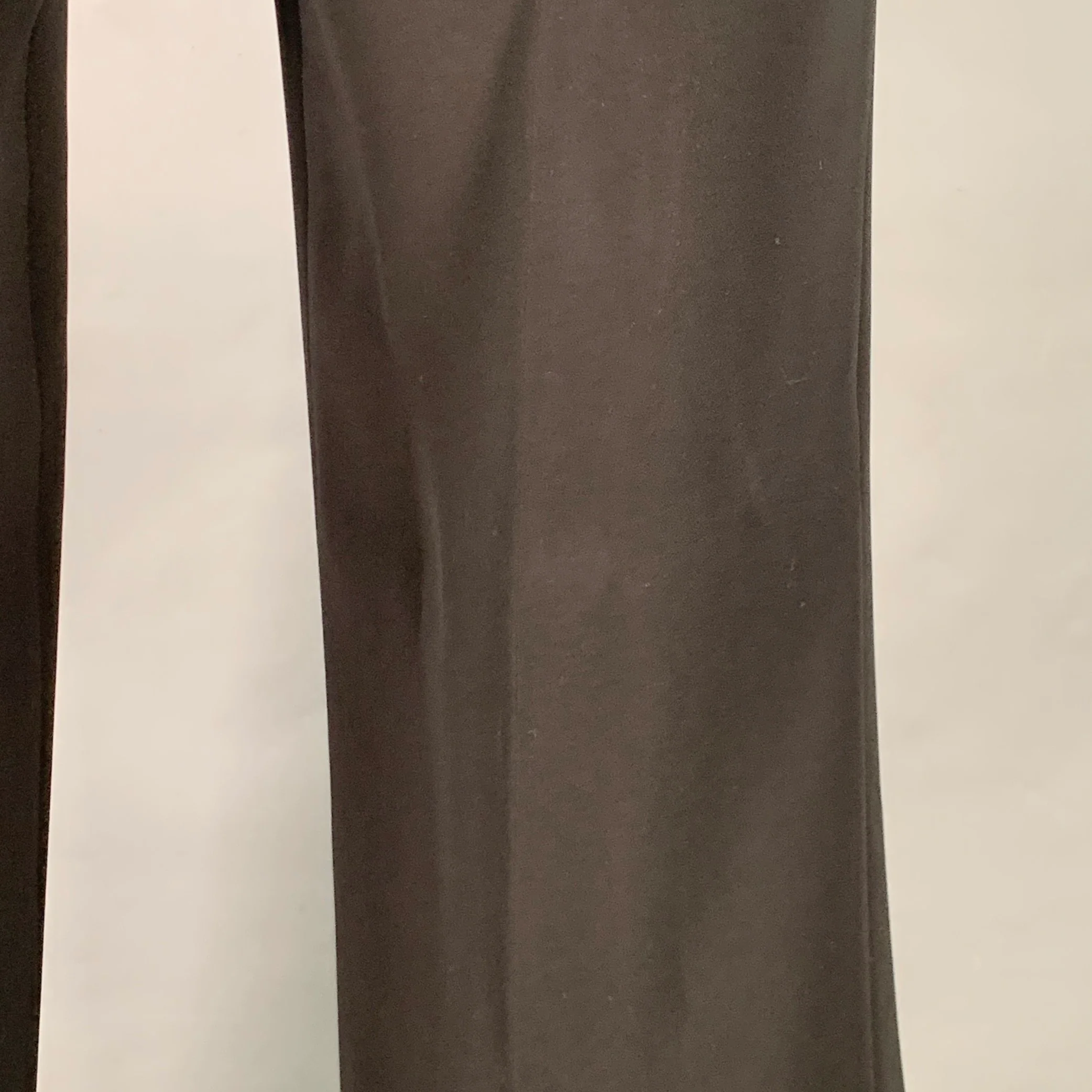 PRADA Size 8 Black Polyester Straight Side Zipper Dress Pants - Image 3
