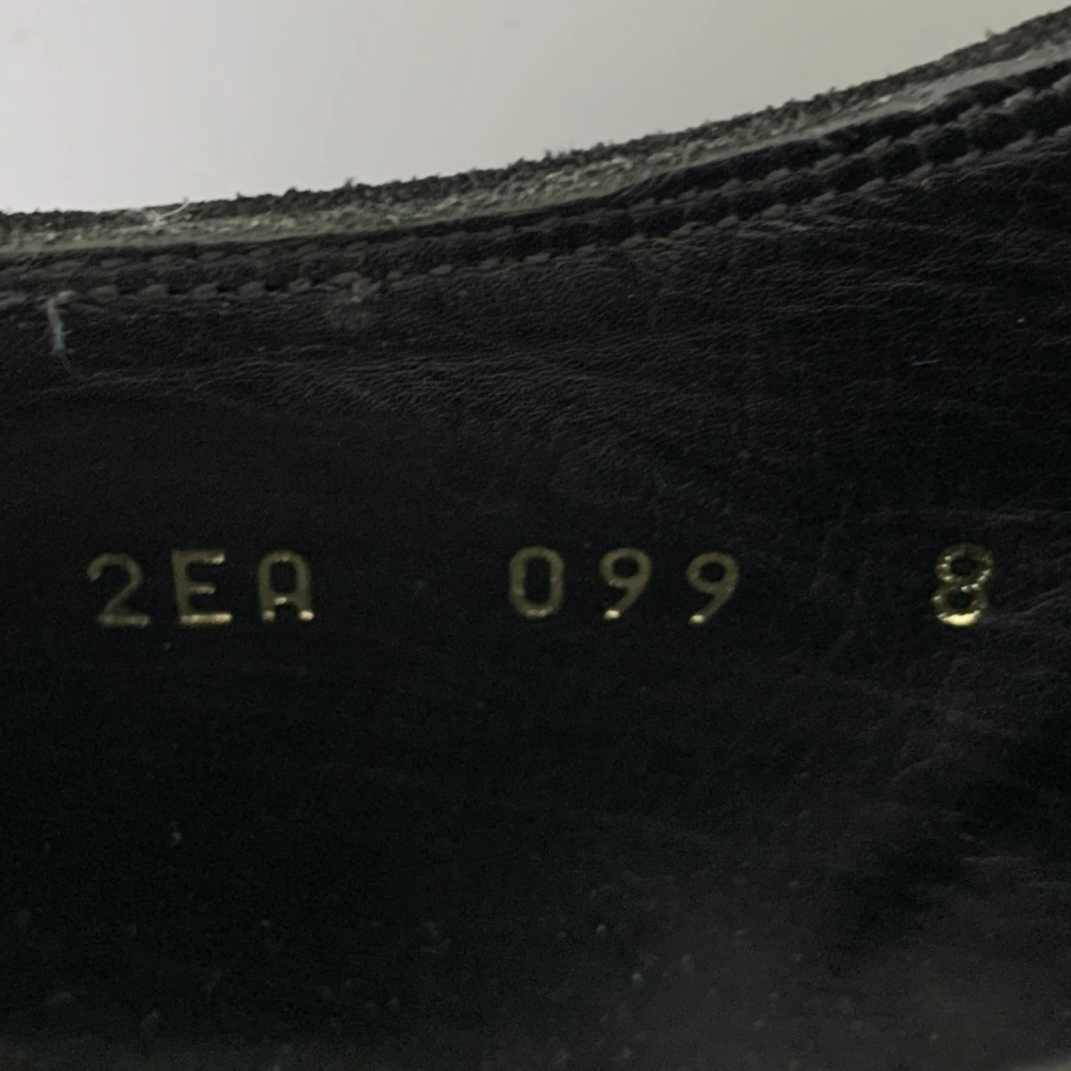PRADA Size 8 Black Suede Pointed Toe Lace-Up Shoes - Image 9
