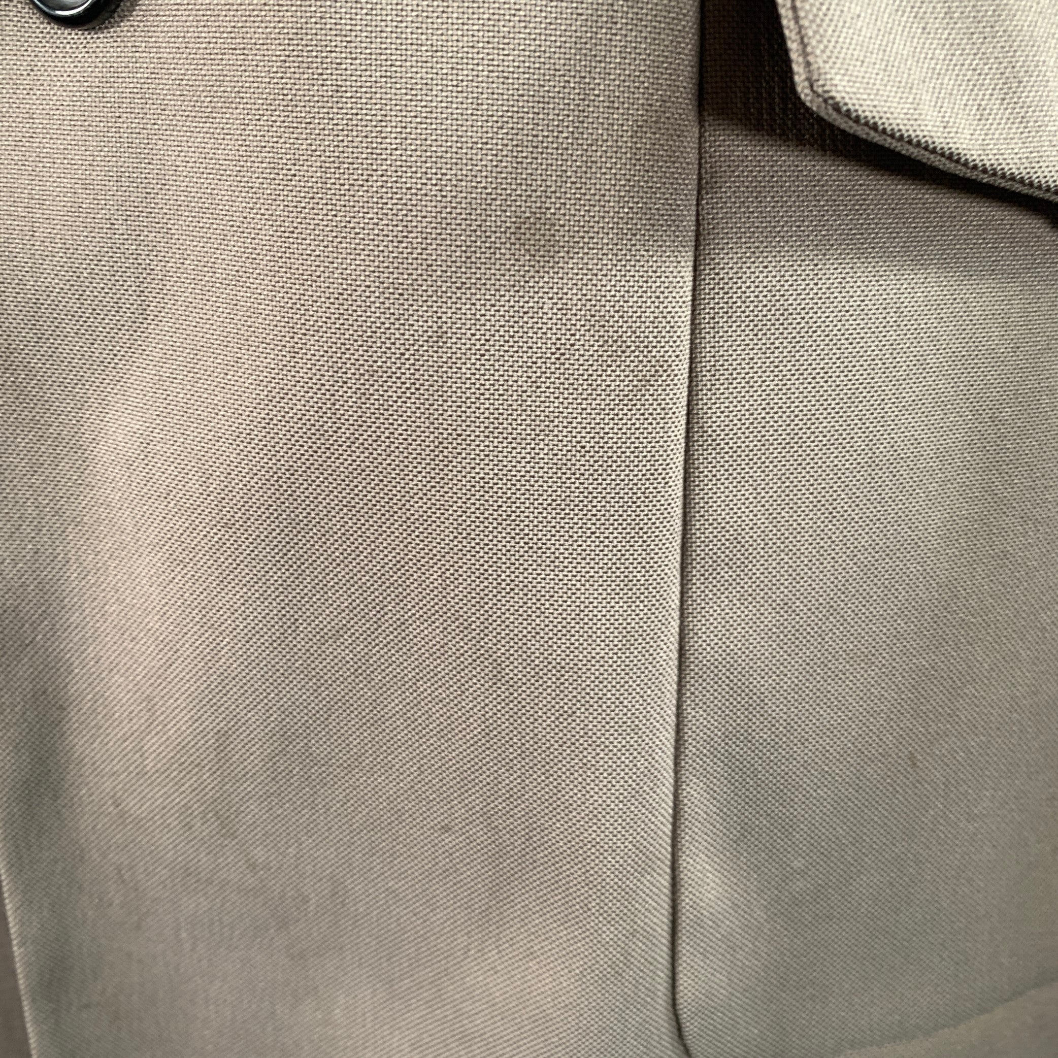 PRADA Size L Green Olive Solid Belted Coat - Image 6
