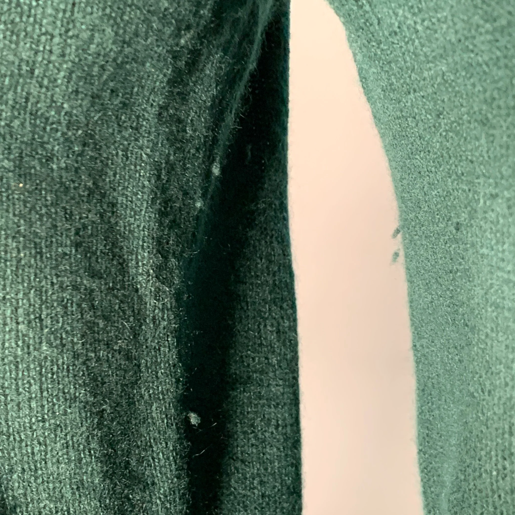PRADA Size XL Forest Green Knit Cashmere Crew Neck Pullover - Image 5