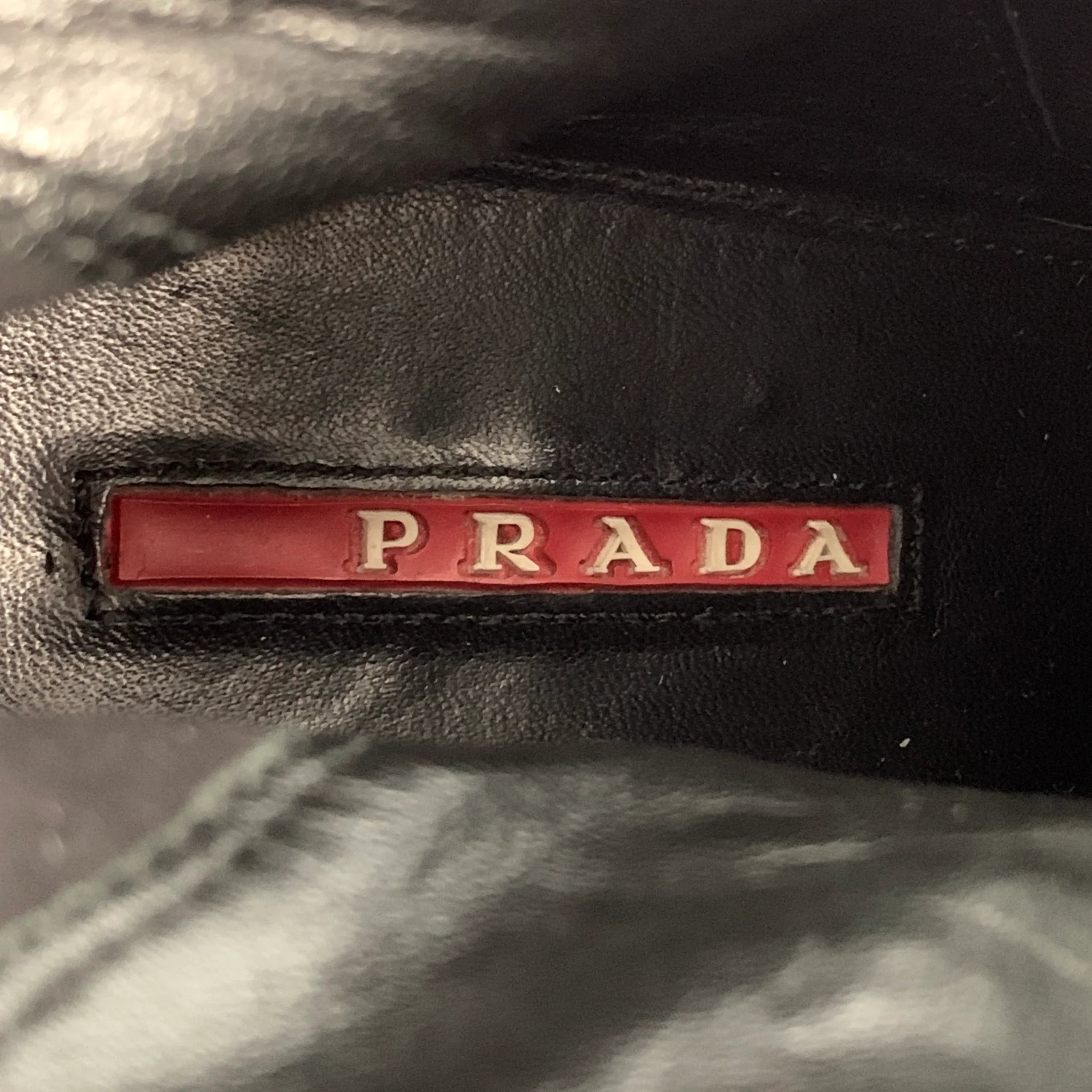 PRADA SPORT Size 8 Black Nylon Ankle Boots - Image 8