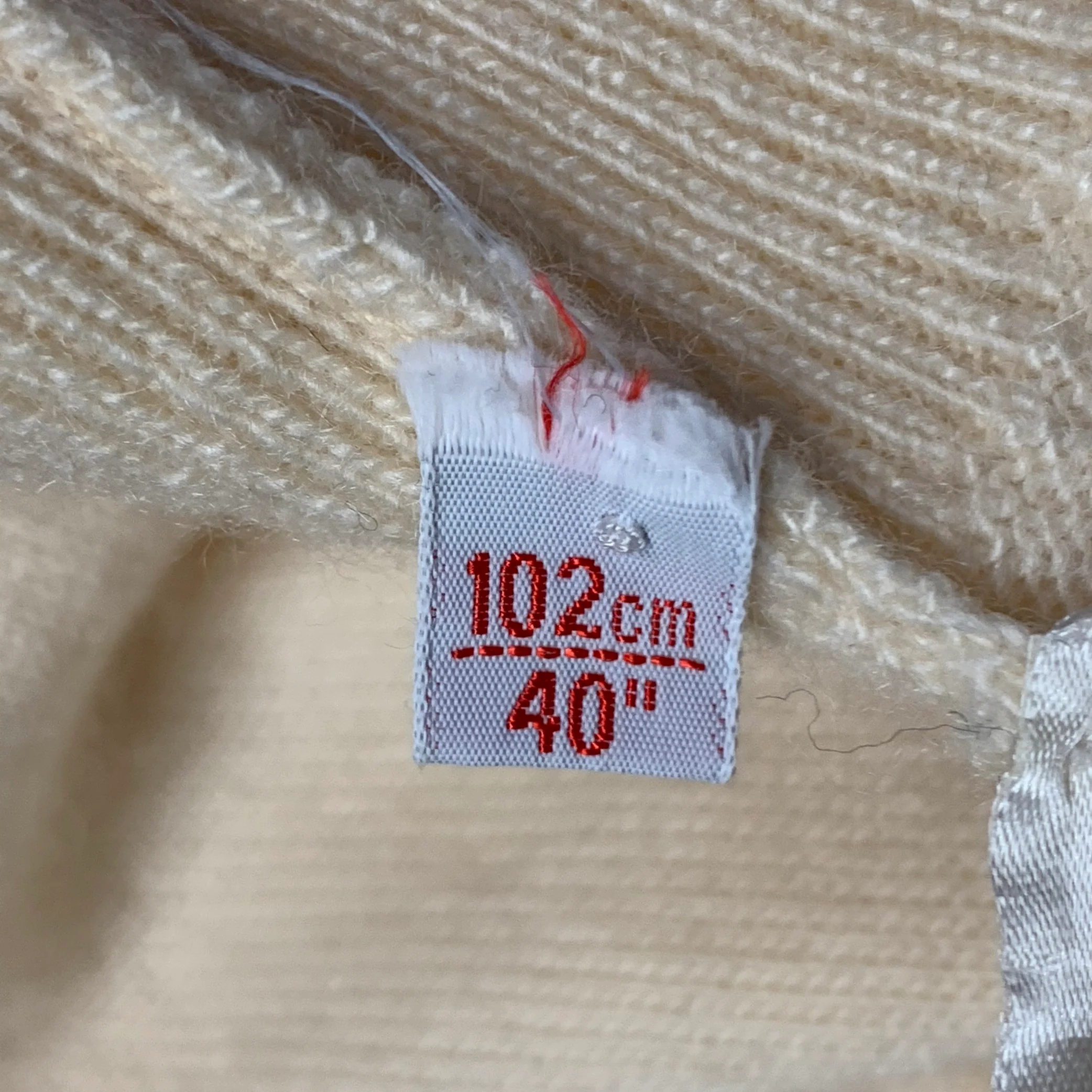 PRINGLE Size M Cream Knit Cashmere Turtleneck Pullover - Image 6