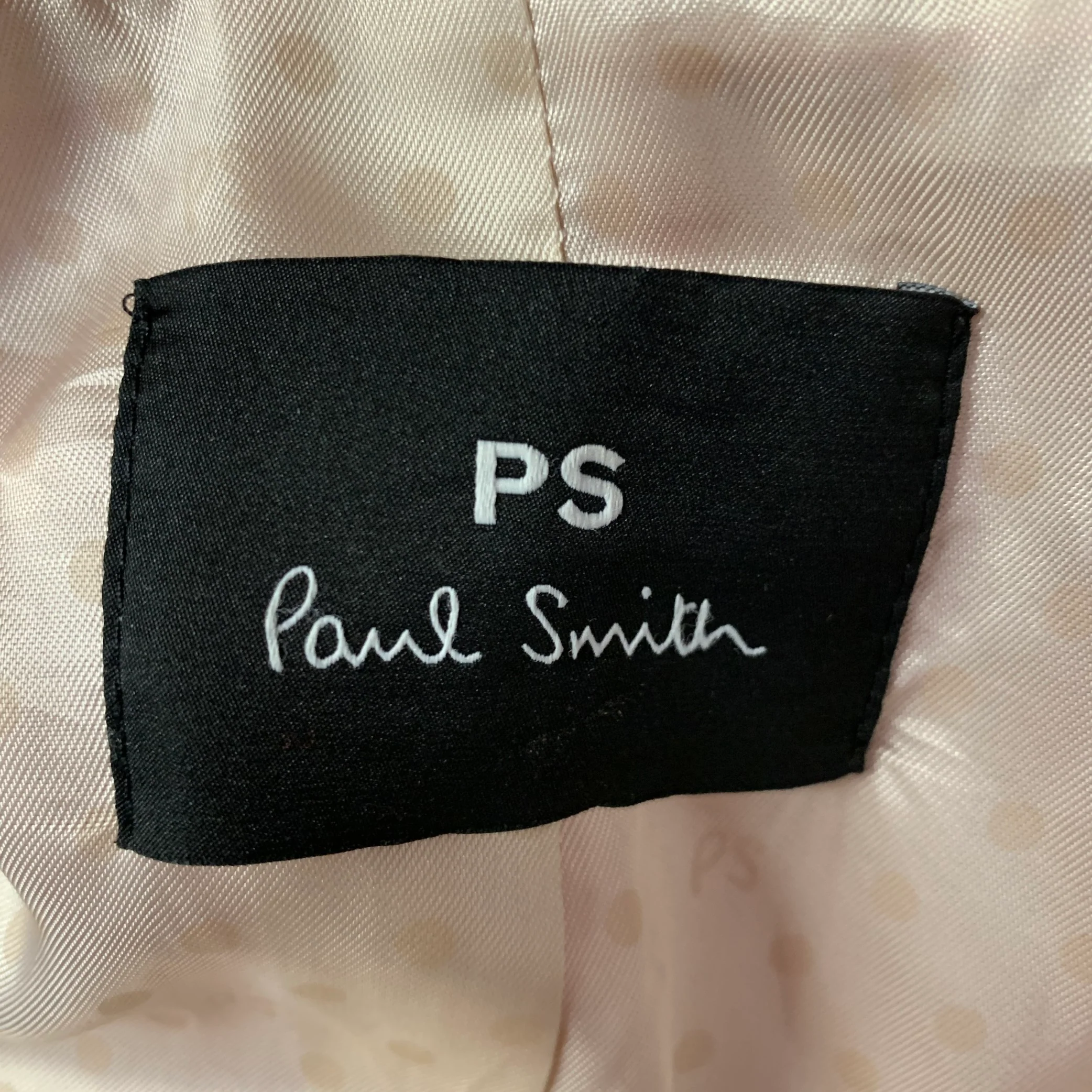 PS by PAUL SMITH Size M Pink Cotton / Elastane Velvet Jacket - Image 4