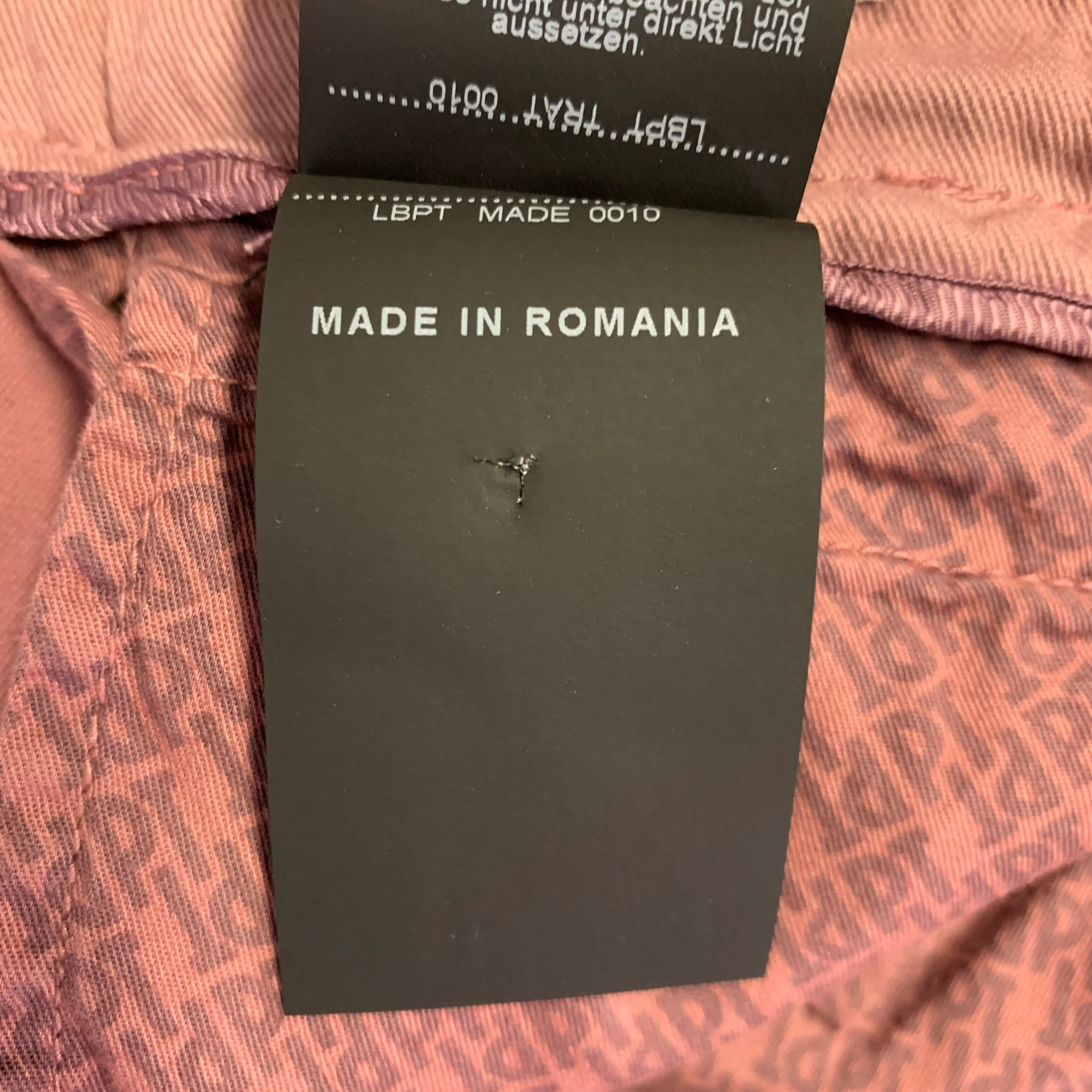 PT TORINO Size 34 Pink Rose Cotton Blend Pleated Dress Pants - Image 10