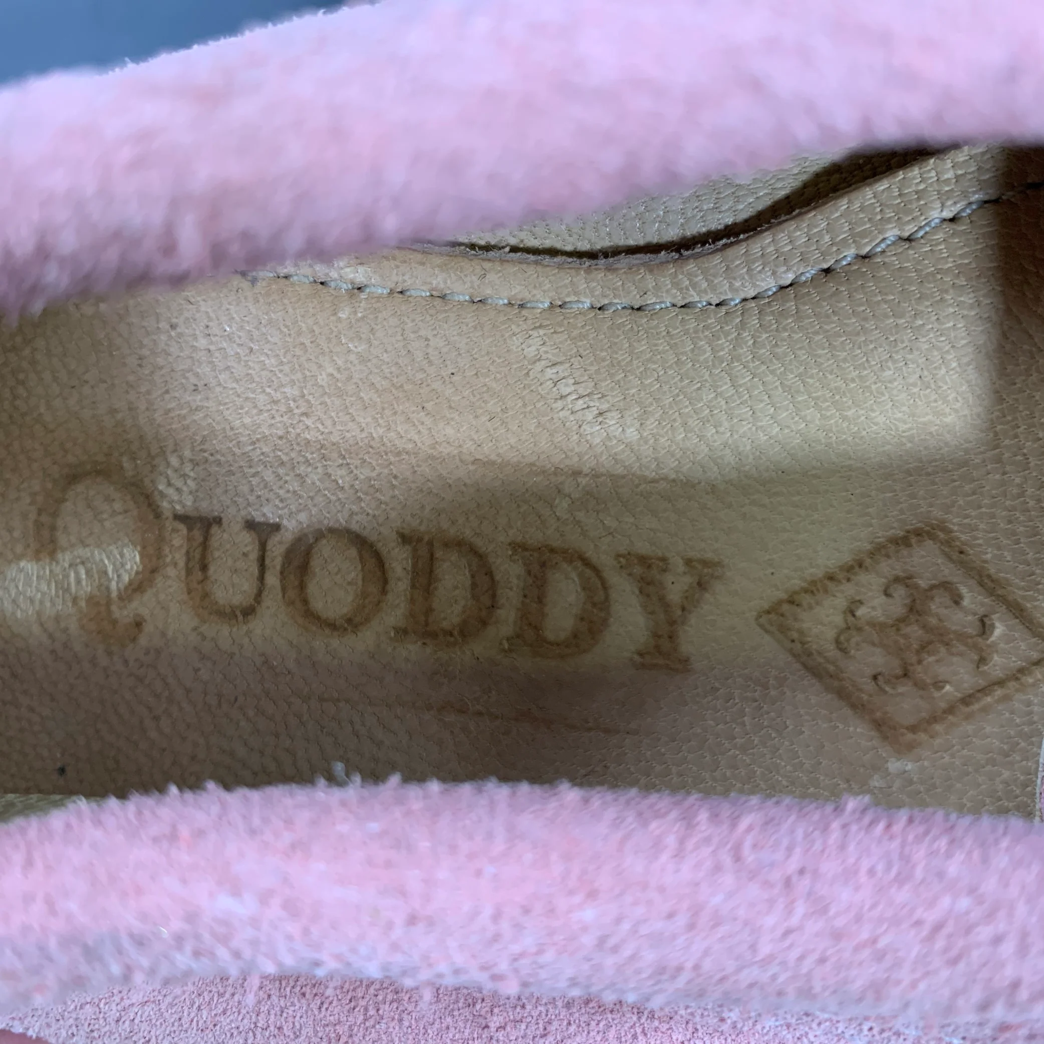 QUODDY Size 10 Pink Distressed Suede Yacht Lace Up Shoes - Image 7