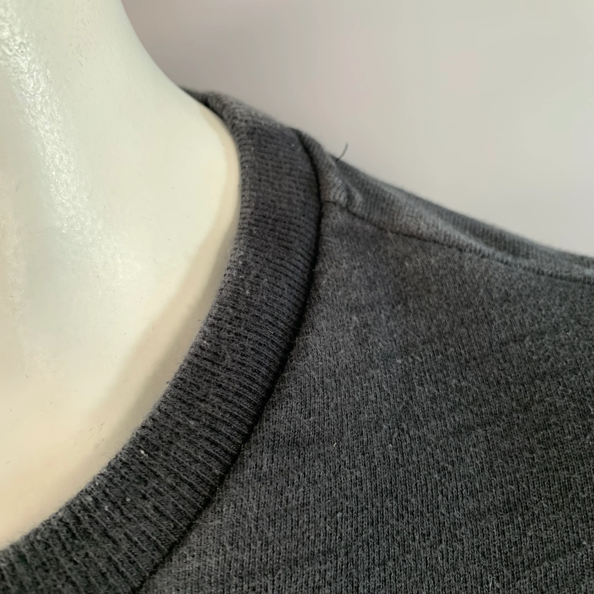RAG & BONE Size XXL Yin Yang Black White Print Cotton Crew Neck Sweatshirt - Image 10