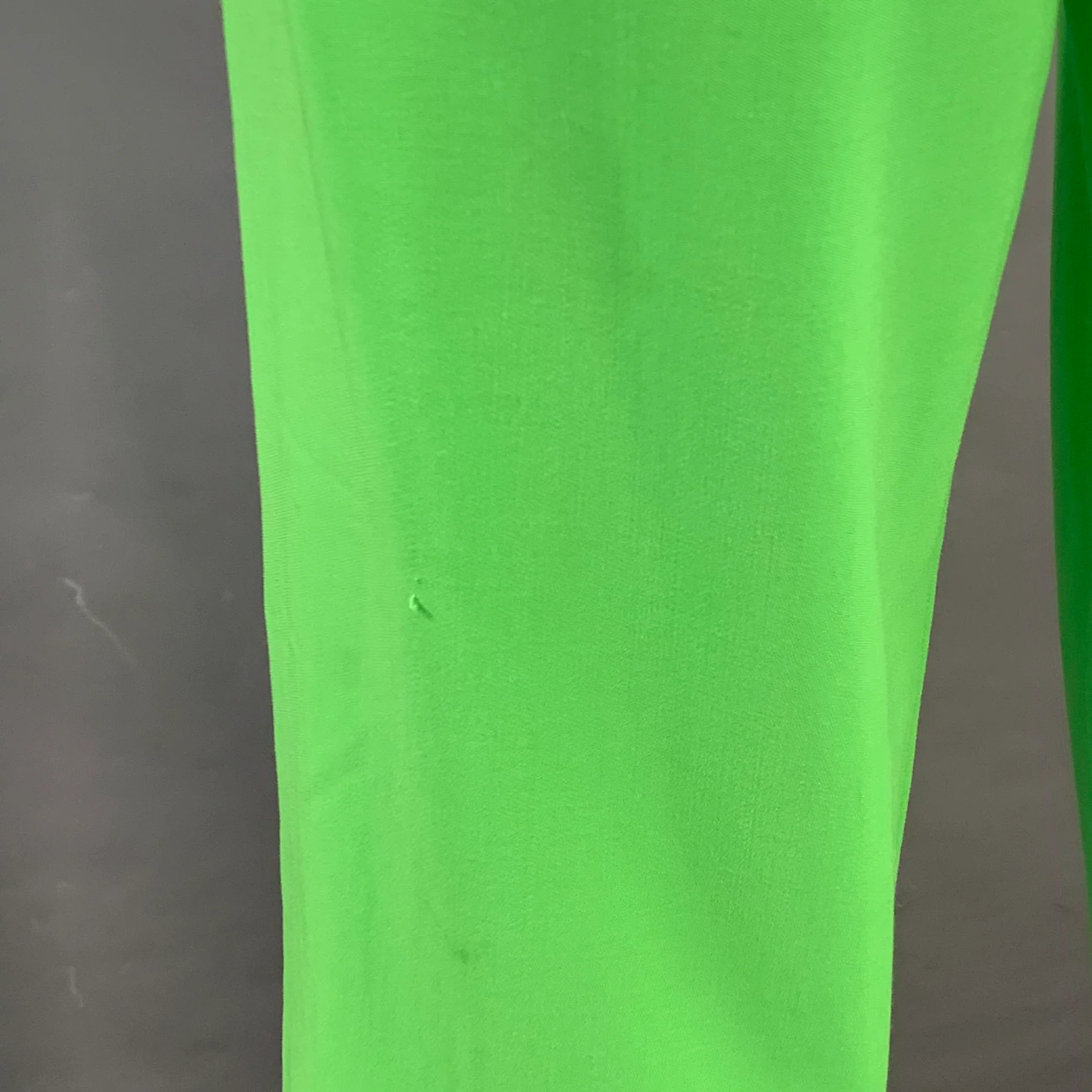 RALPH LAUREN COLLECTION Size 4 Green Lime Wool Blend Pleated Dress Pants - Image 4