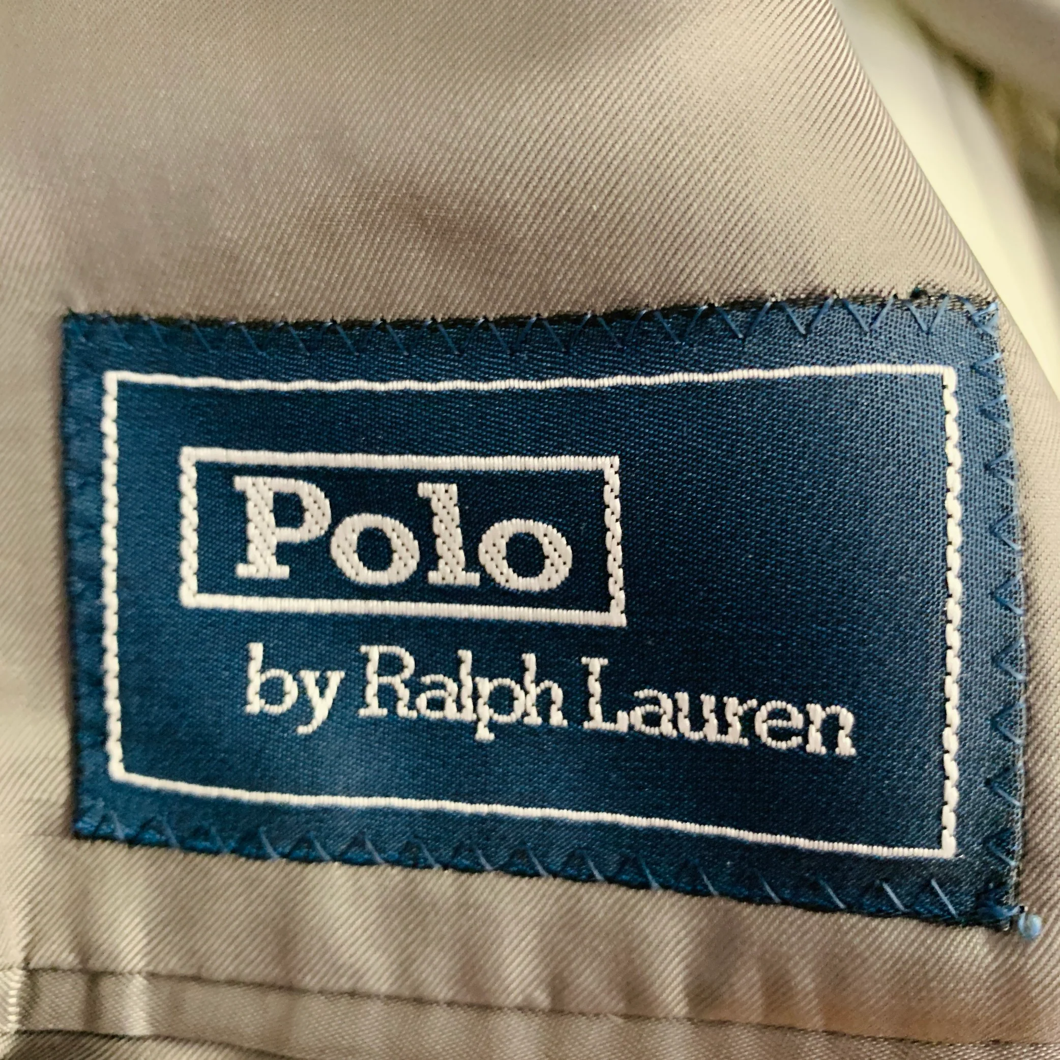 RALPH LAUREN Size 38 Regular Grey Black Window Pane Cashmere Sport Coat - Image 5