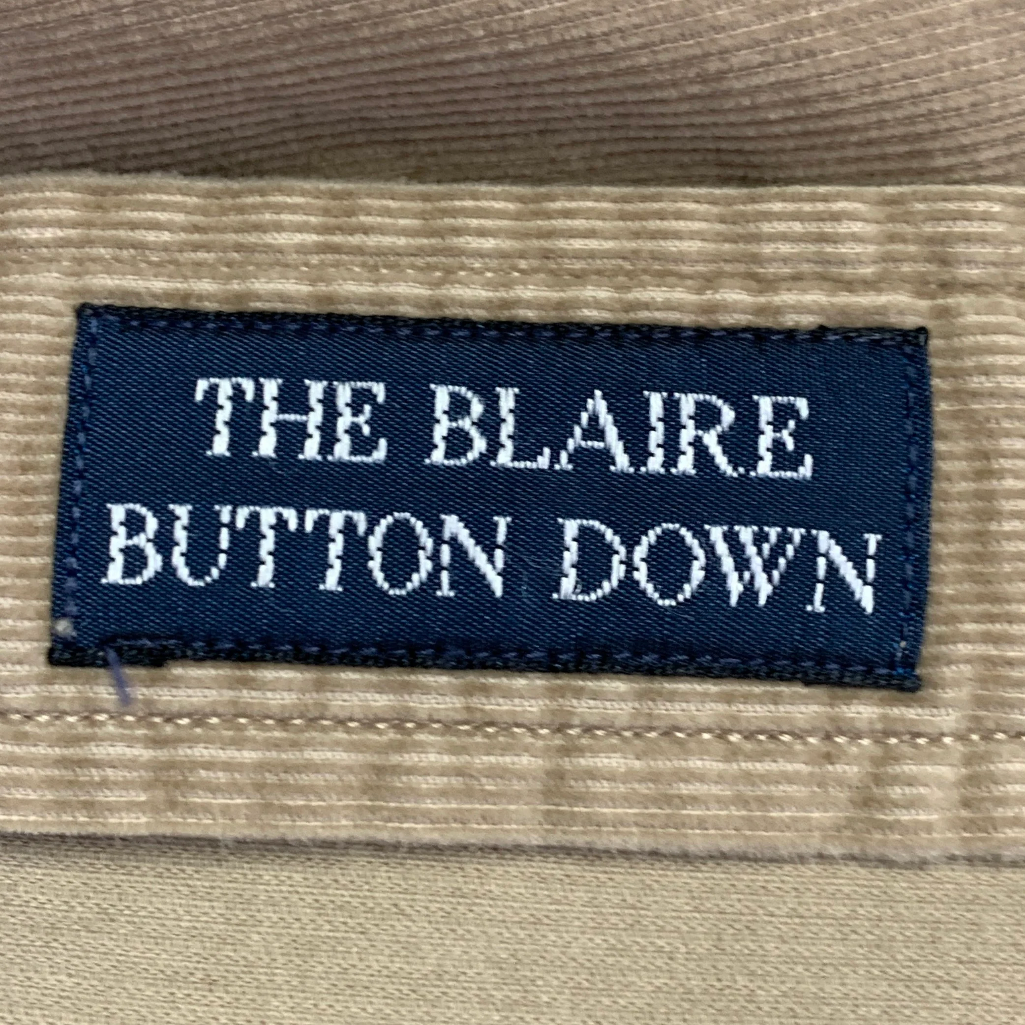 RALPH LAUREN Size XL Taupe Corduroy Cotton Button Down Long Sleeve Shirt - Image 9