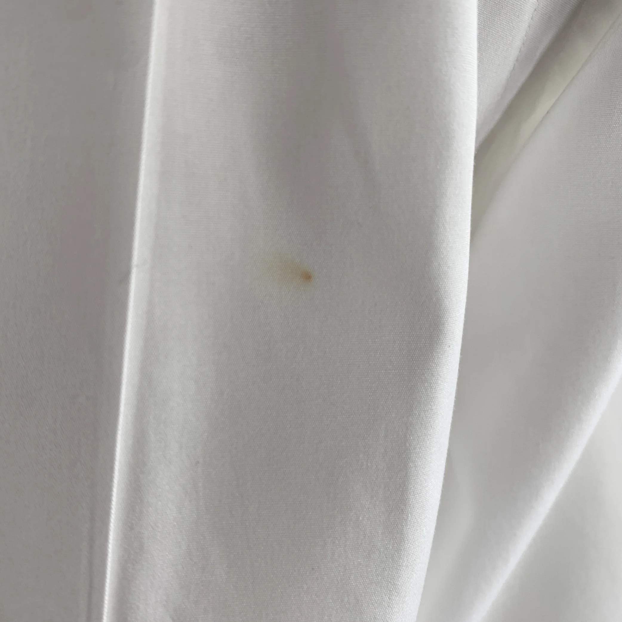 RALPH LAUREN Size XL White Solid Cotton Tuxedo Long Sleeve Shirt - Image 7