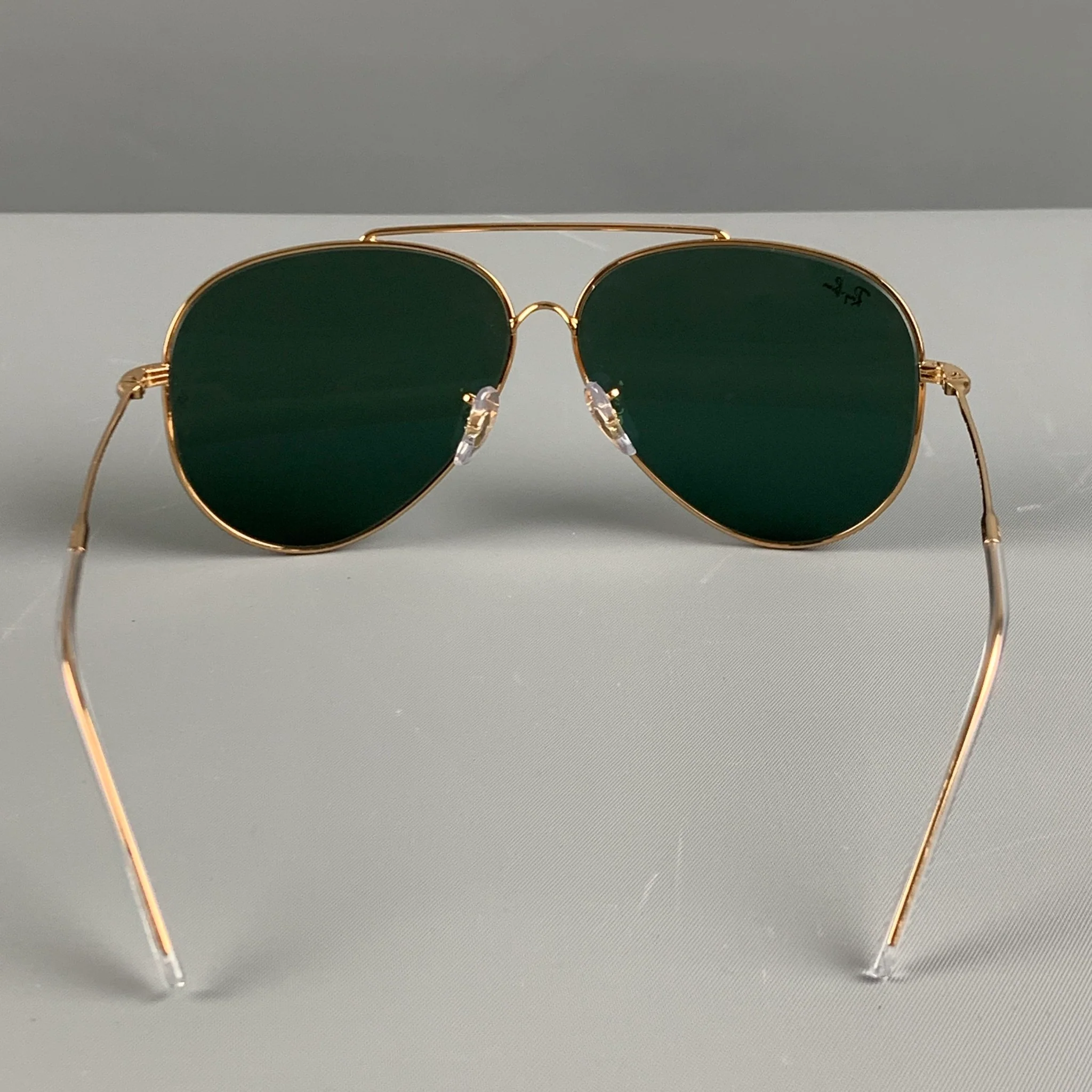 RAY-BAN Gold Metal Sunglasses & Eyewear - Image 3
