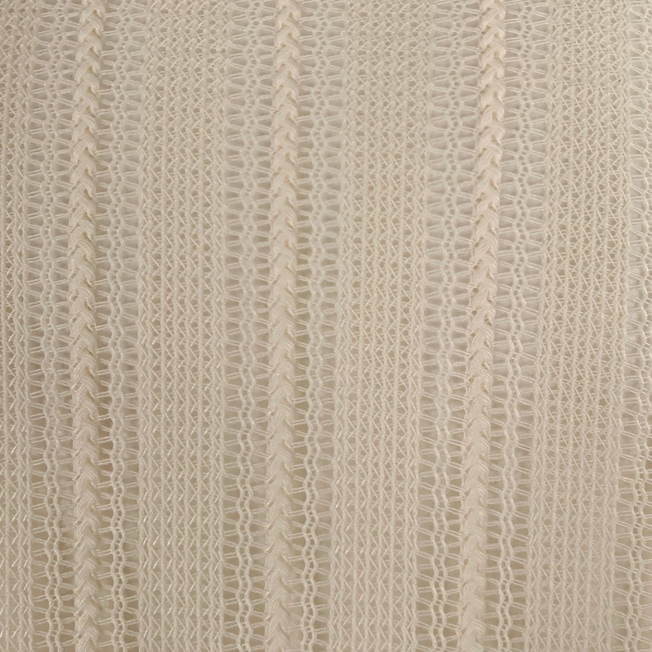 RE:ROOM Size M Cream Crochet Short Sleeve Shirt - Image 2