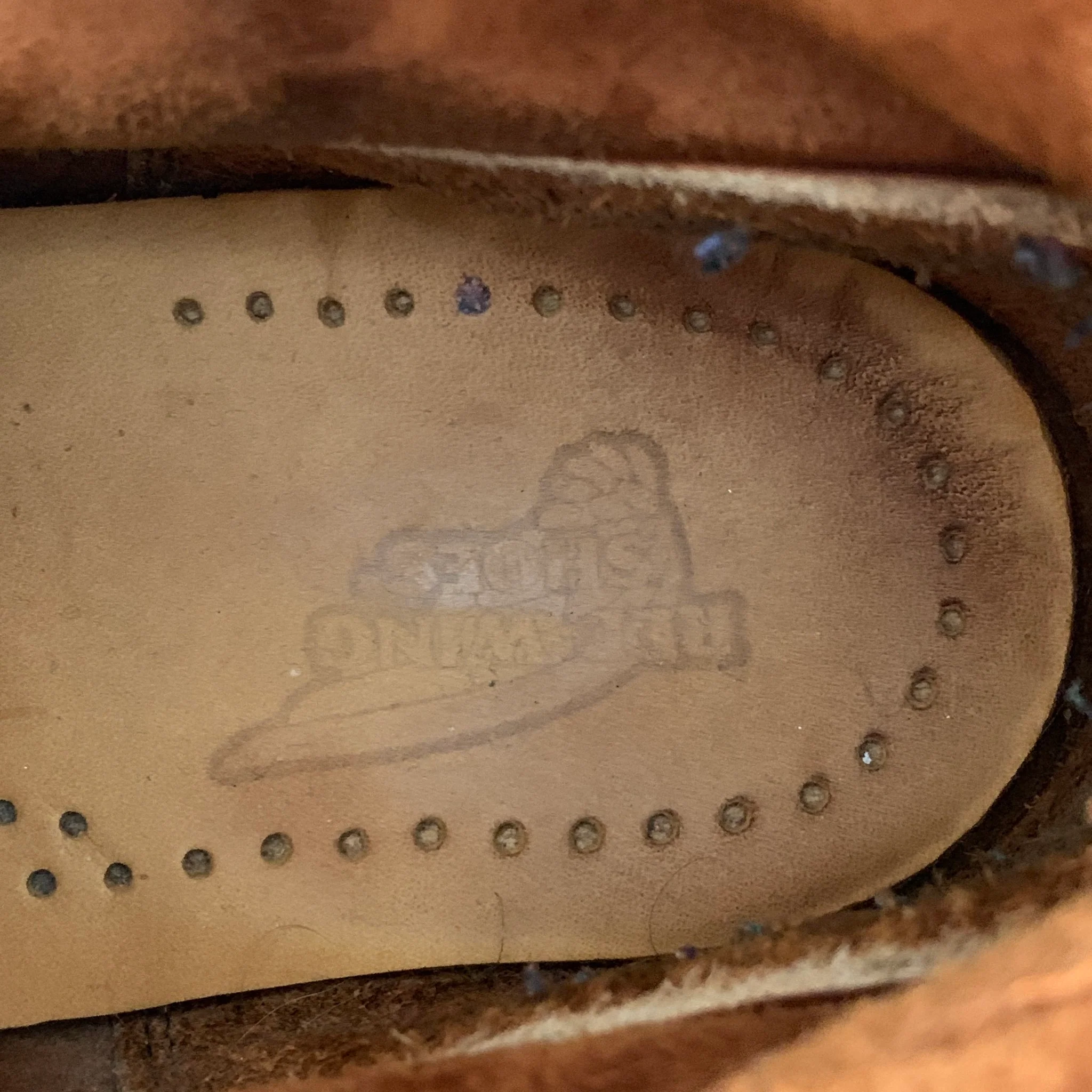 RED WING Size 11 Brown Leather Lace Up Boots - Image 8
