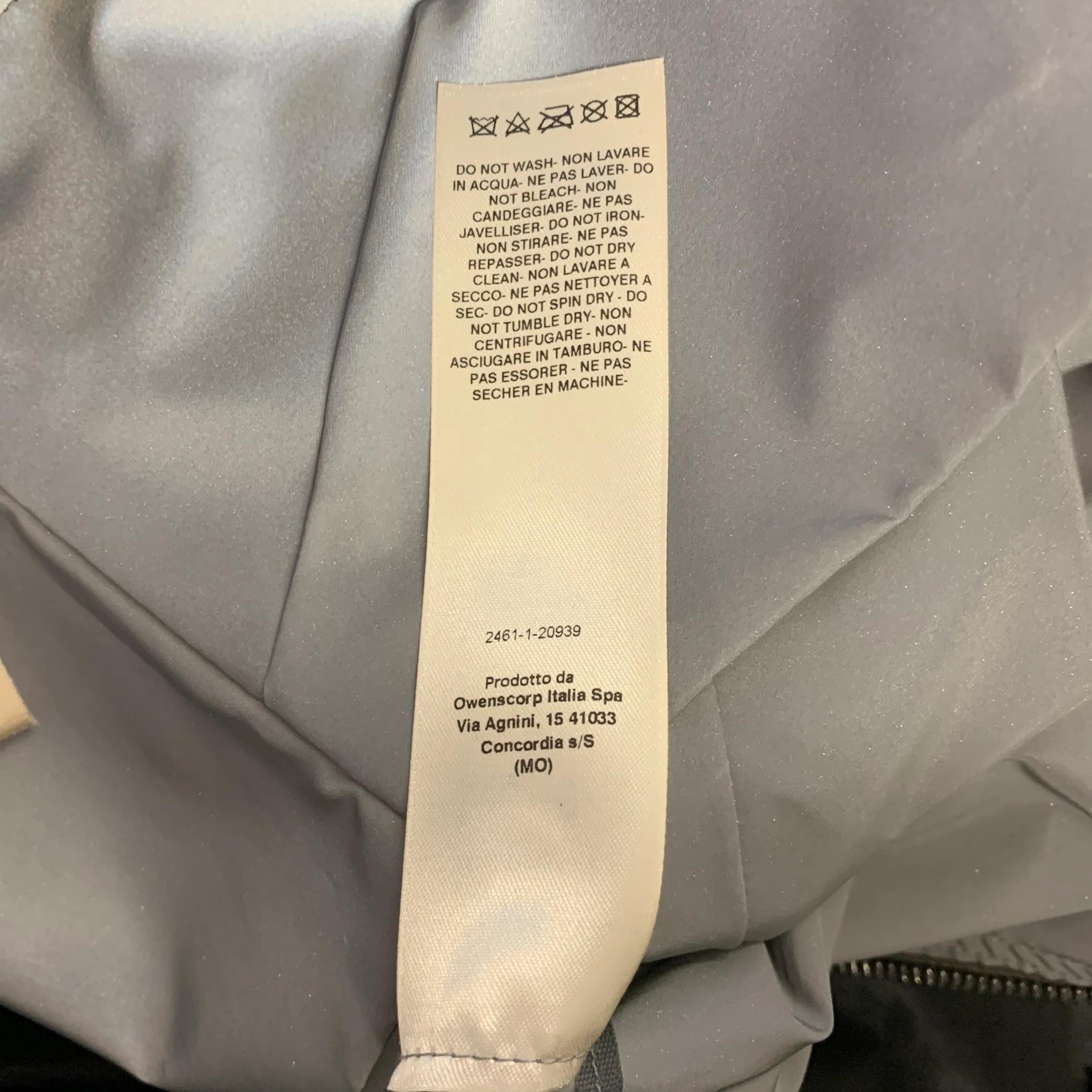 RICK OWENS FW22 Size 2 Reflex Silver Grey Polyester Blend Shiny Bustier Dress Top - Image 5