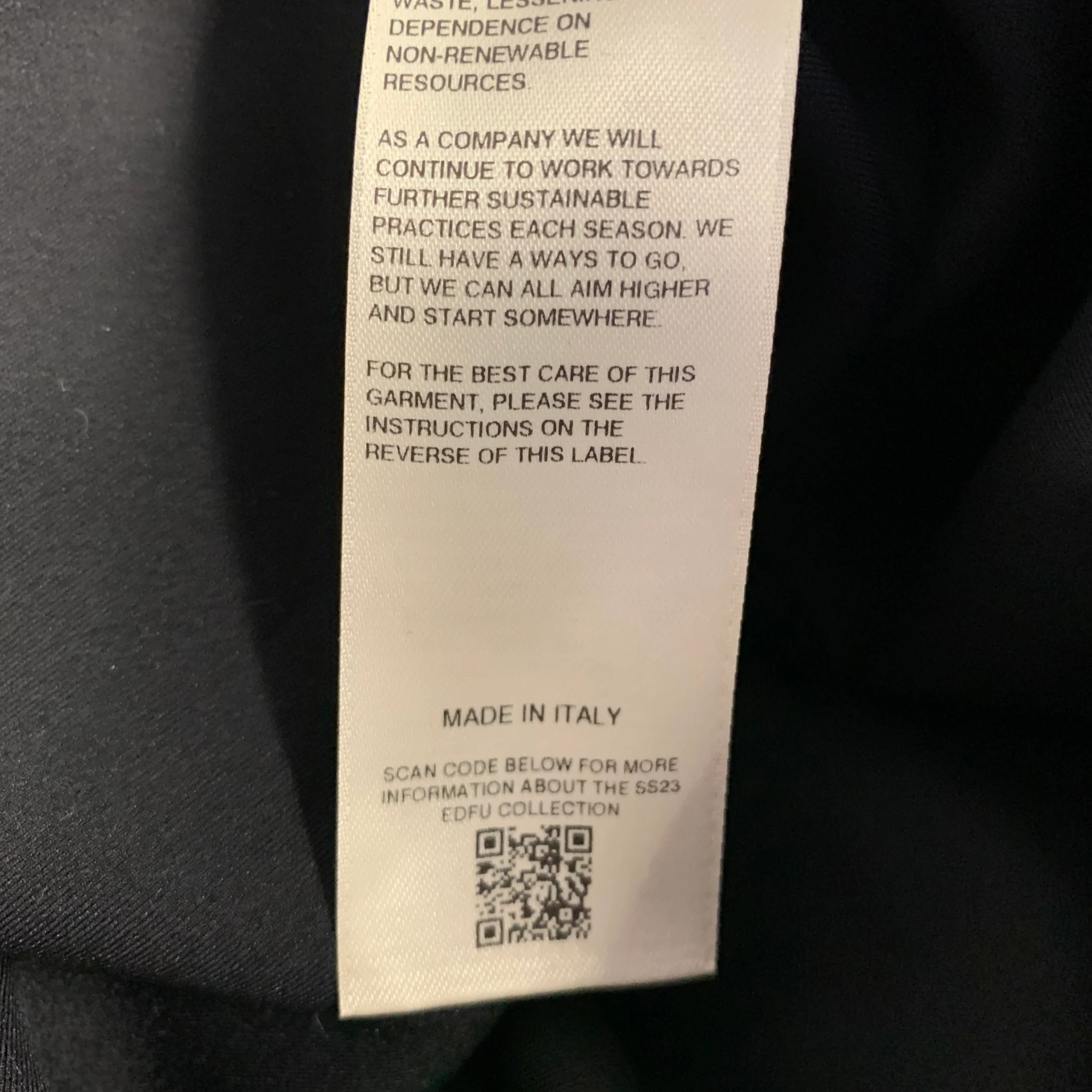 RICK OWENS Size 2 Black Nylon Eastane Ruched Asymmetrical Mini Skirt - Image 6