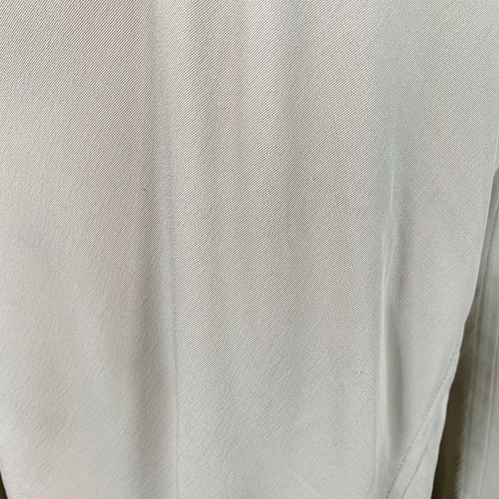 RICK OWENS SS16 Size 6 Cyclops Green Sage Viscose Blend Asymmetrical Long Skirt - Image 3