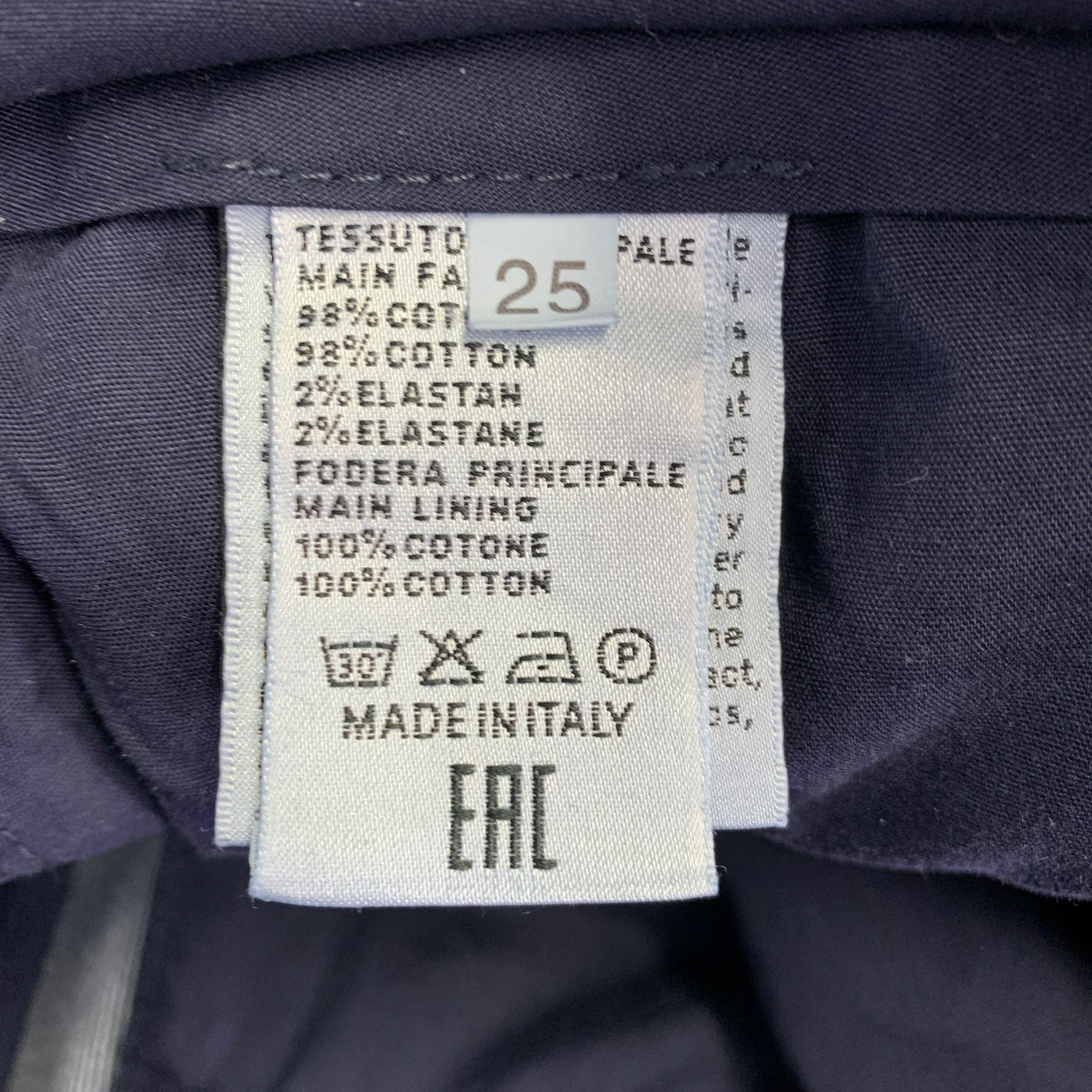 ROTA Size L Blue Cotton Blend Tapered Jeans - Image 4