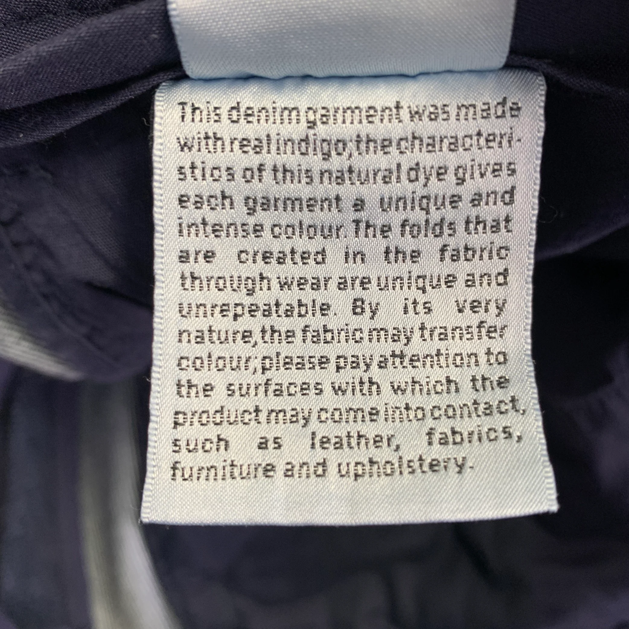 ROTA Size L Blue Cotton Blend Tapered Jeans - Image 5