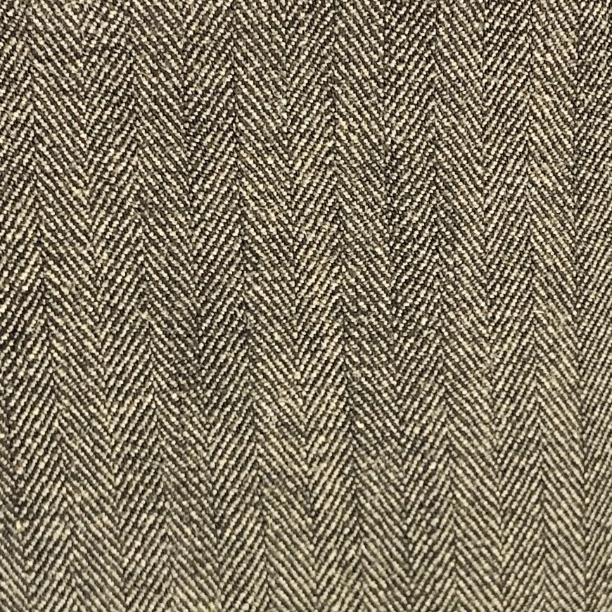 RRL by RALPH LAUREN Size 36 Grey Herringbone Cotton Blend Casual Pants - Image 2