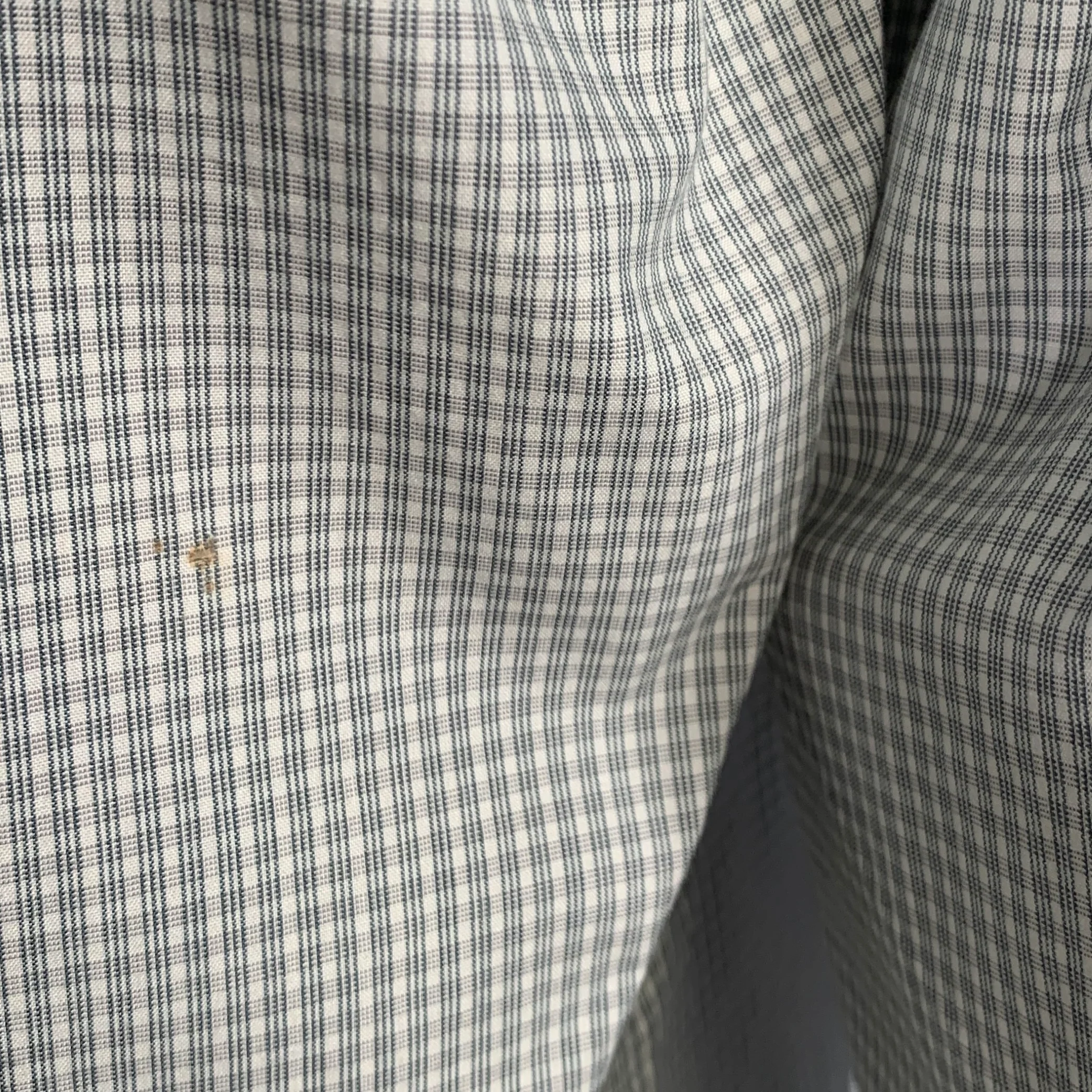 RRL by RALPH LAUREN Size L White Green Grey Plaid Cotton Long Sleeve Shirt - Image 5