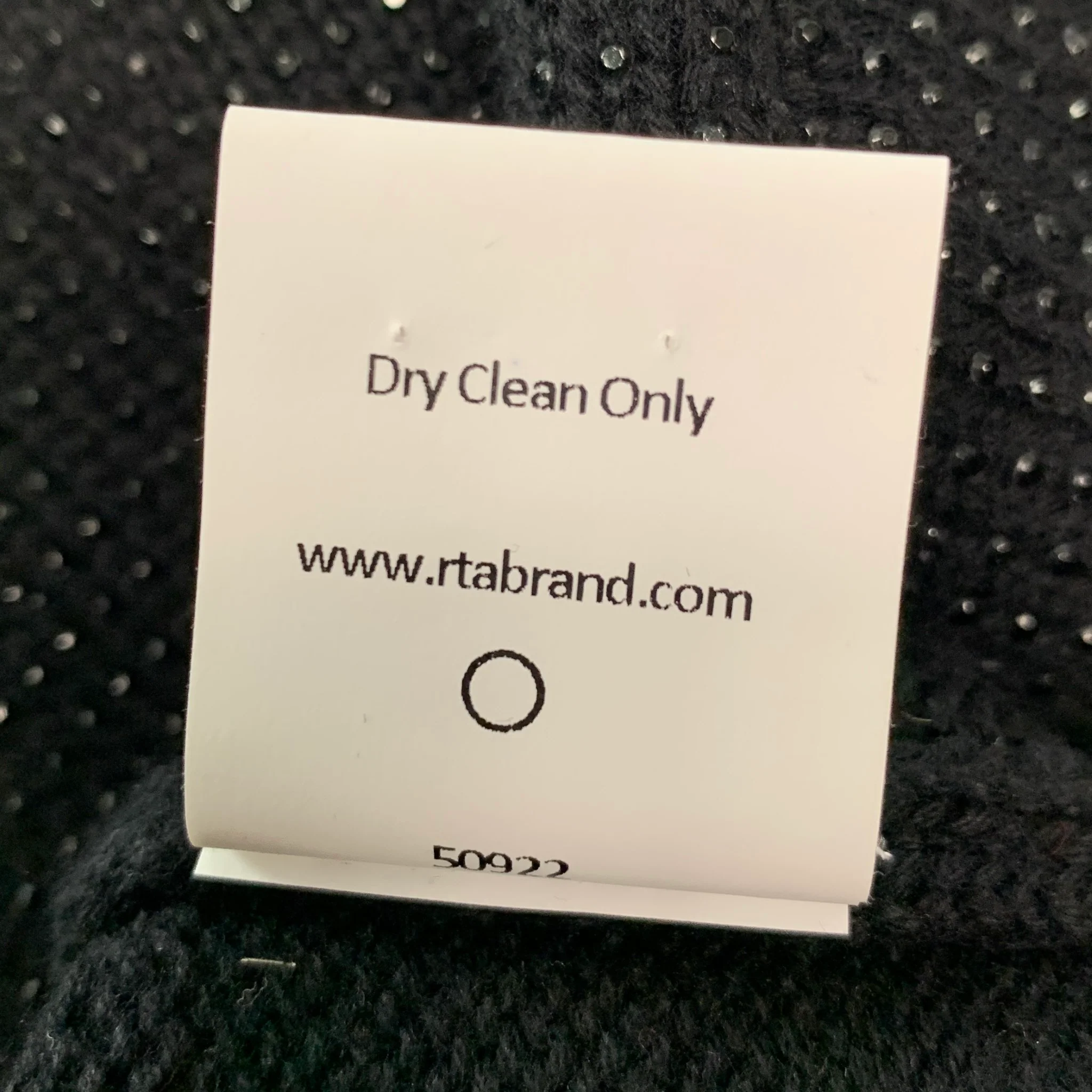 RtA Size S Black Cotton Long Sleeve Dress - Image 8